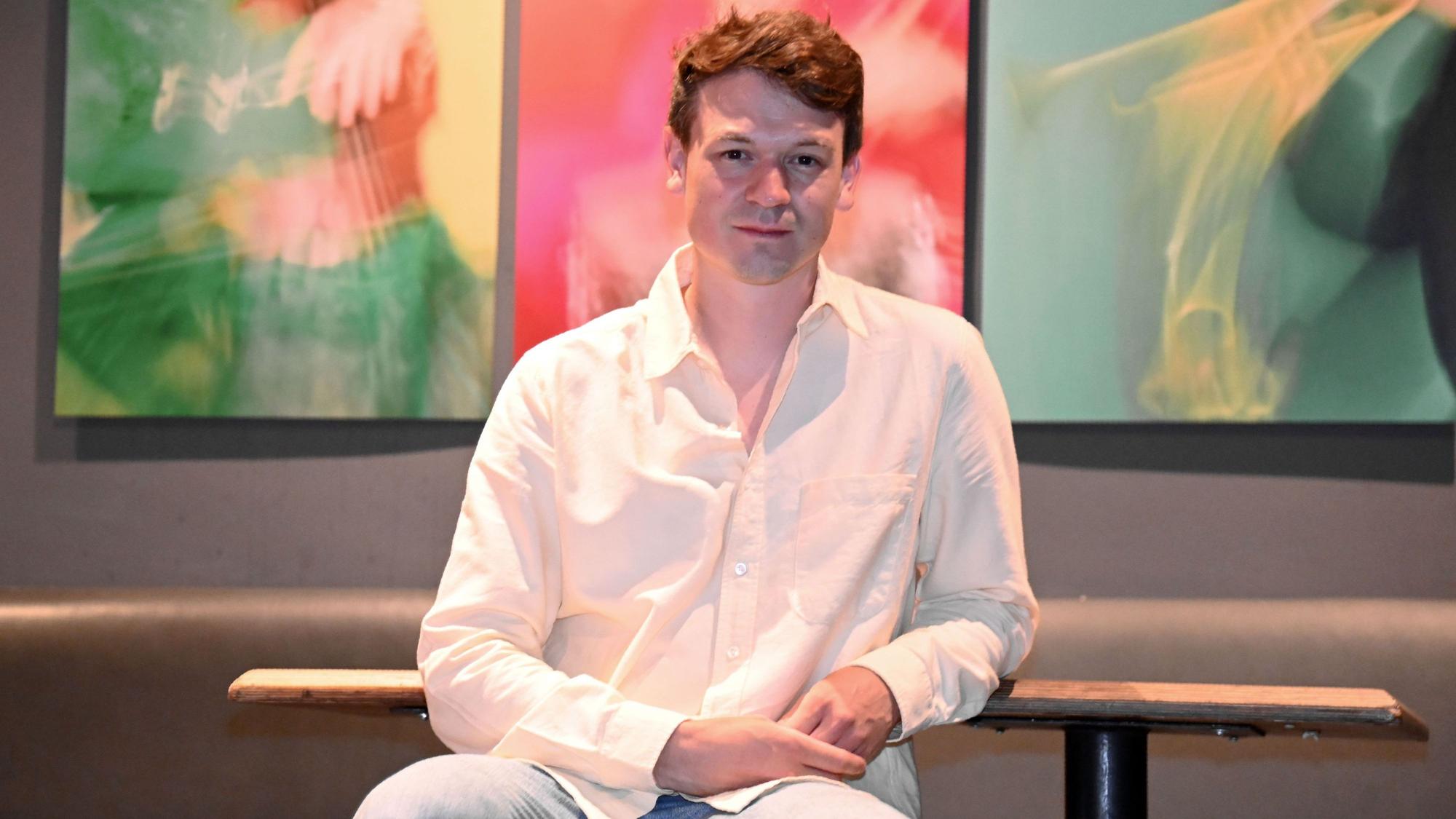 20.08.2025 Köln. "Kulturmonat" mit Janning Trumann. Der Musiker setzt sich für die Kölner Jazzszene ein und ist Geschäftsführer der Cologne Jazzweek, die am 31.8. startet. Foto: Alexander Schwaiger