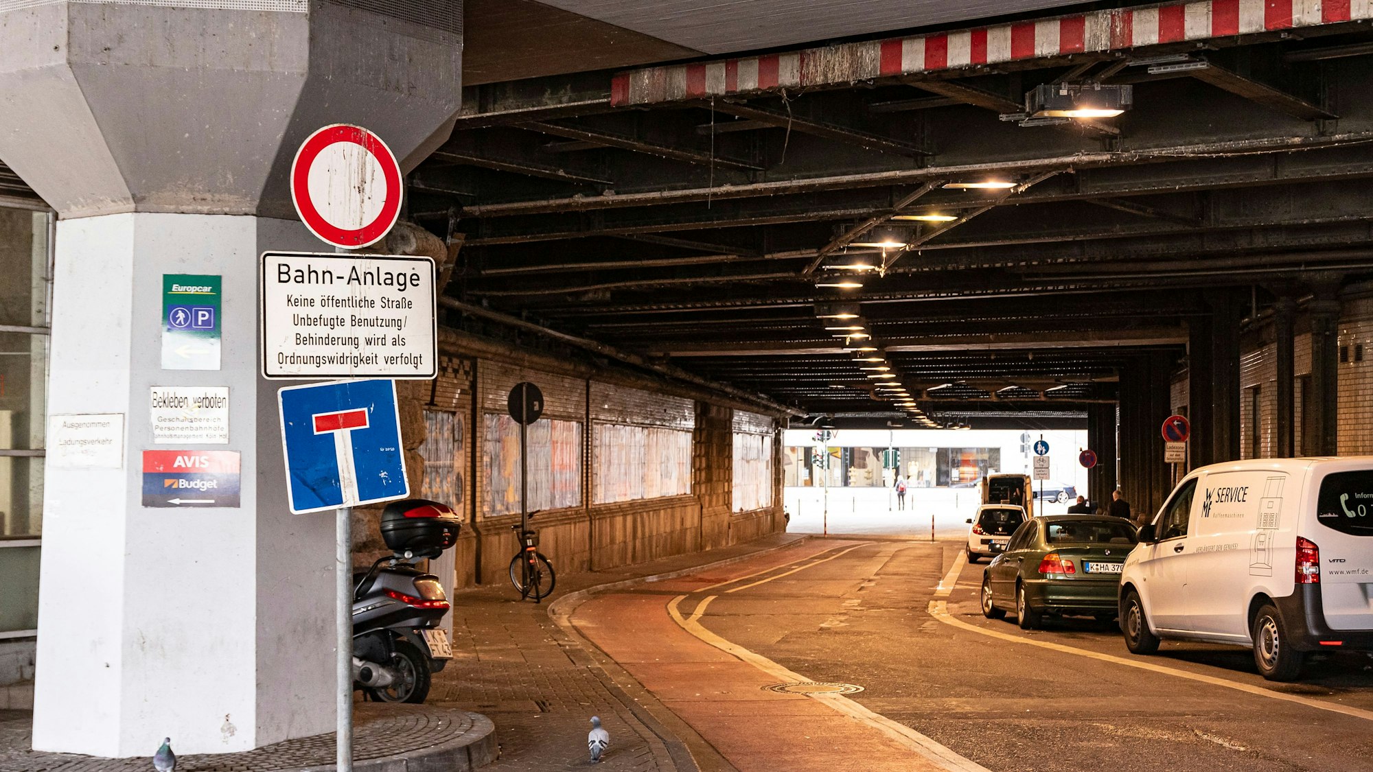Der Tunnel Johannisstraße im Oktober 2019.