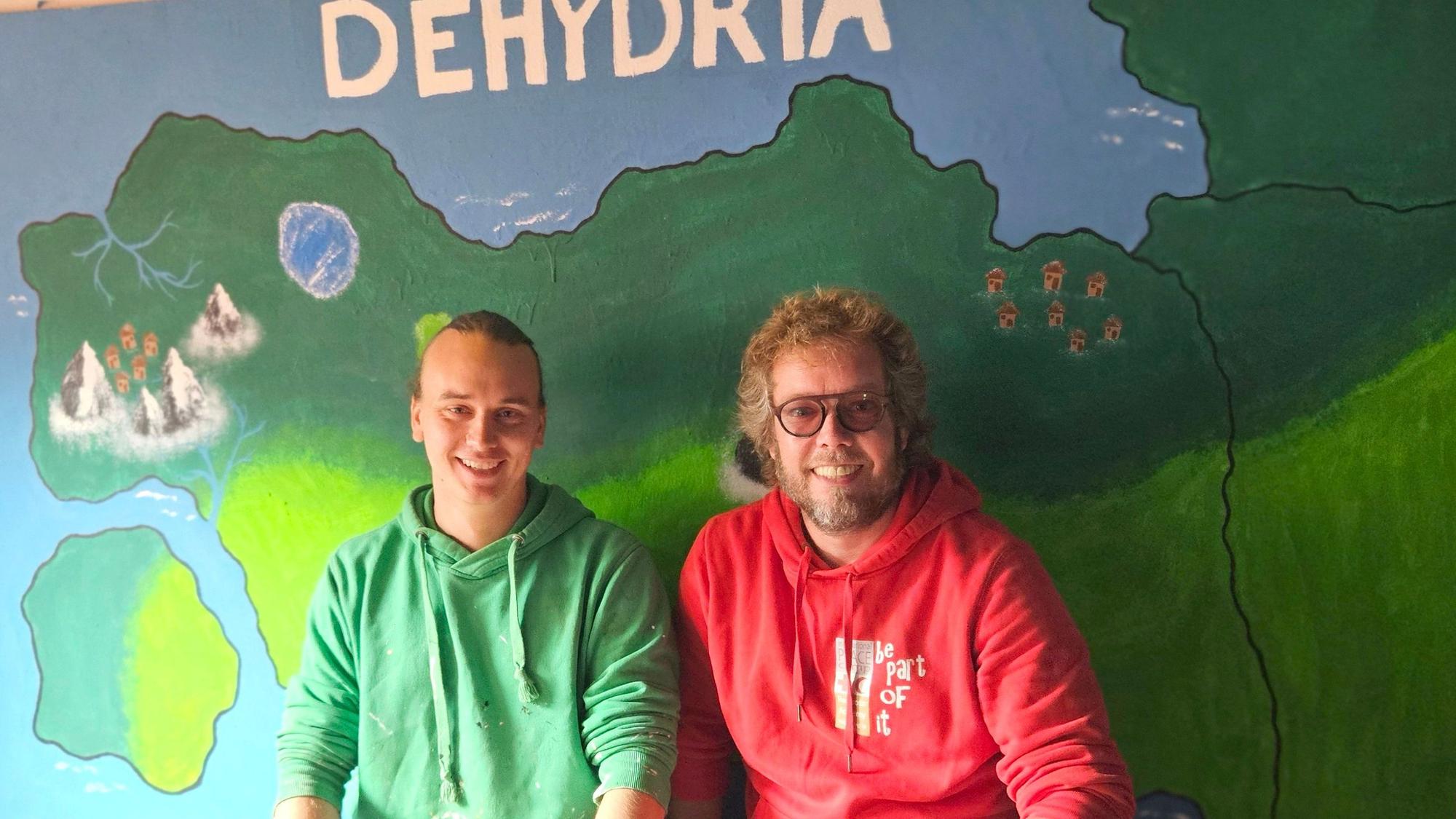 Jona Kutsche (l.) und Simon Jägersküpper.