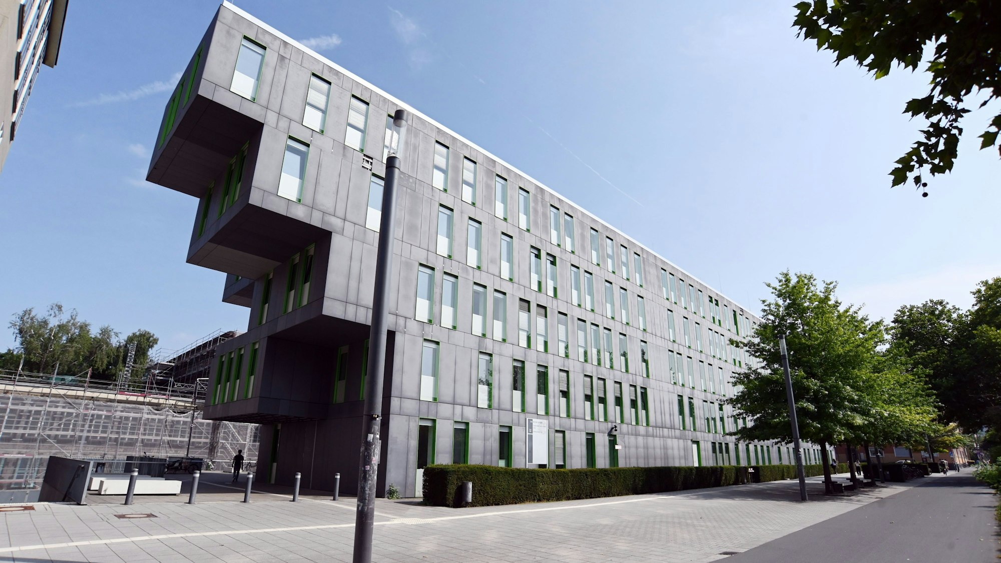 Das Servicecenter der Uni wurde 2014 fertiggestellt.