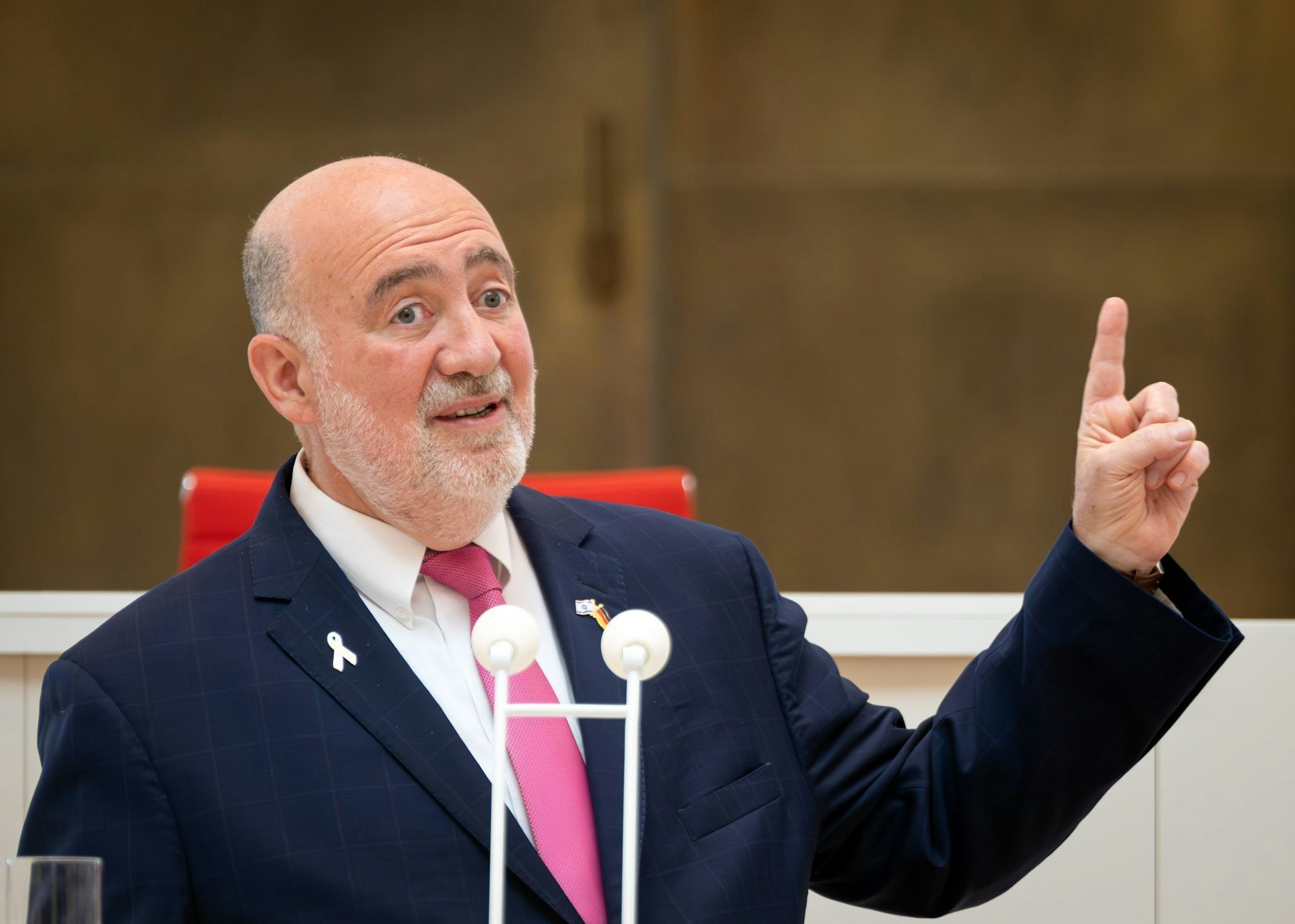 Ron Prosor, Botschafter von Israel in Deutschland, traf sich mit Wolfram Weimer. (Archivbild)