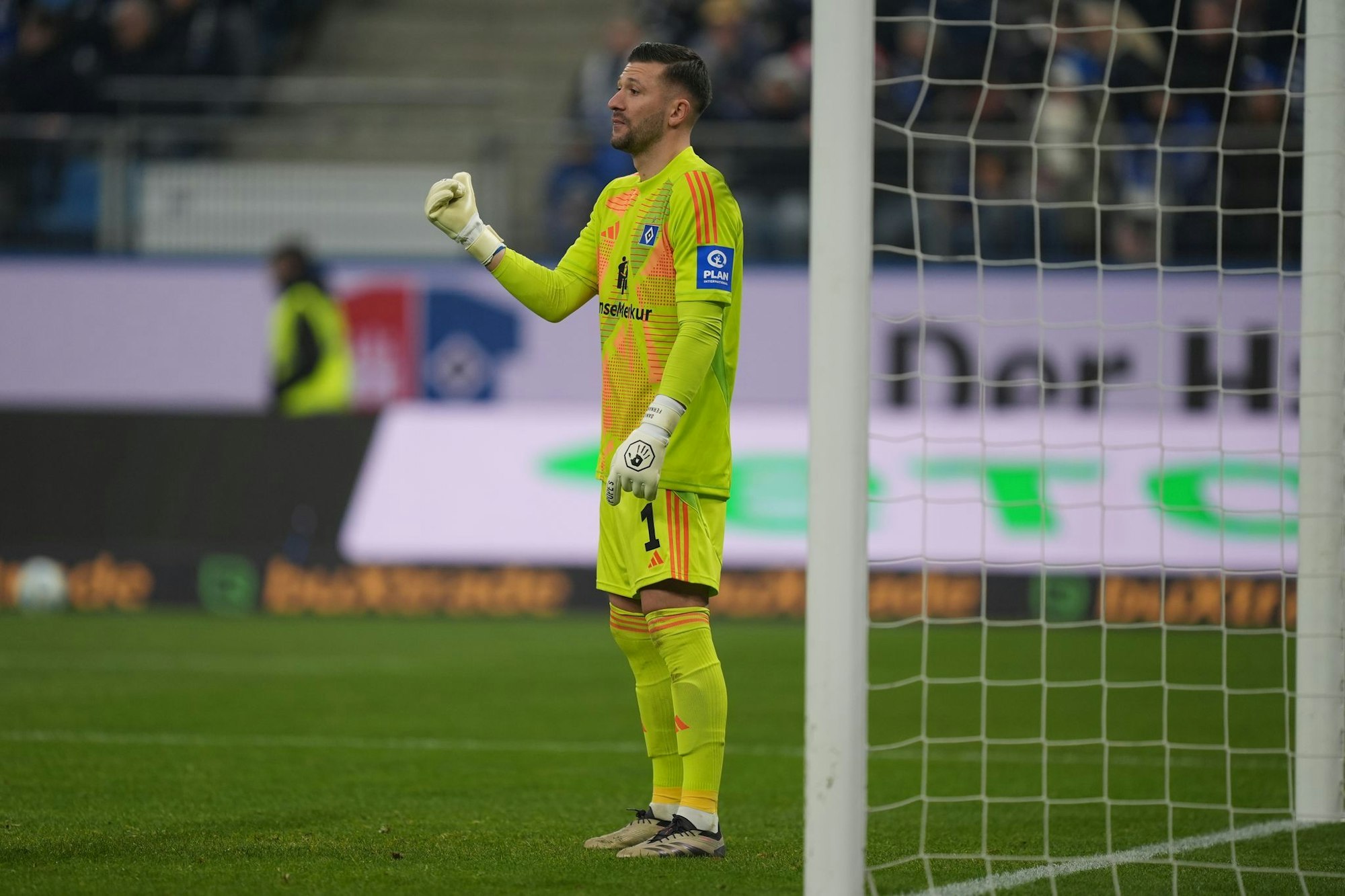 Steht auch in der Bundesliga für den HSV im Tor: Daniel Heuer Fernandes (Archivbild)
