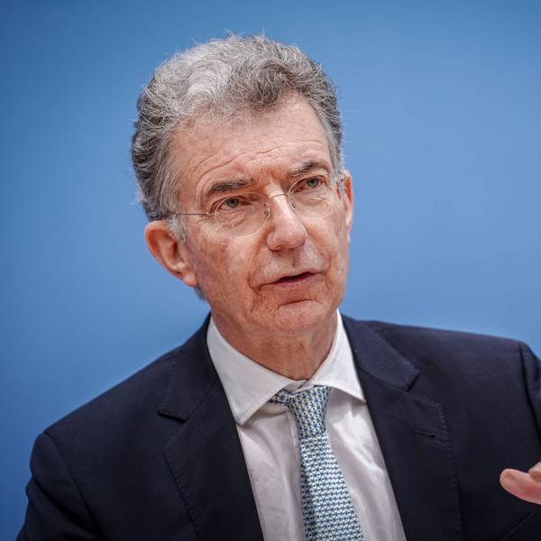 ARCHIV - 12.02.2024, Berlin: Christoph Heusgen, ehemaliger Botschafter und Vorsitzender der Münchner Sicherheitskonferenz (MSC), gibt eine Pressekonferenz. (zu dpa: «Heusgen: Bundesregierung sollte Staat Palästina anerkennen») Foto: Kay Nietfeld/dpa +++ dpa-Bildfunk +++