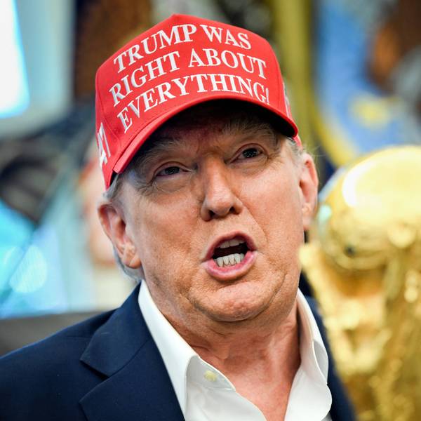 US-Präsident Donald Trump äußerte sich am Freitag (22. August) auch zum russischen Angriff auf eine US-Fabrik in der Ukraine.