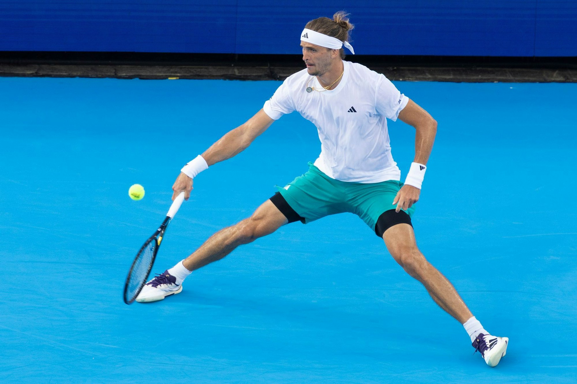 Noch ein körperliches Problem: Zverev hatte in den vergangenen Wochen Rückenschmerzen. (Archivbild)