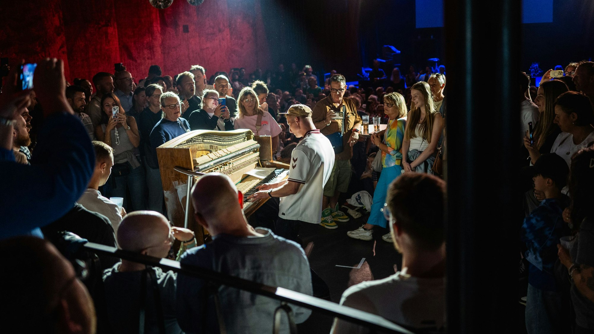 Thelonius Herrmann bei seinem ersten Konzert im Gloria im August vergangenen Jahres.