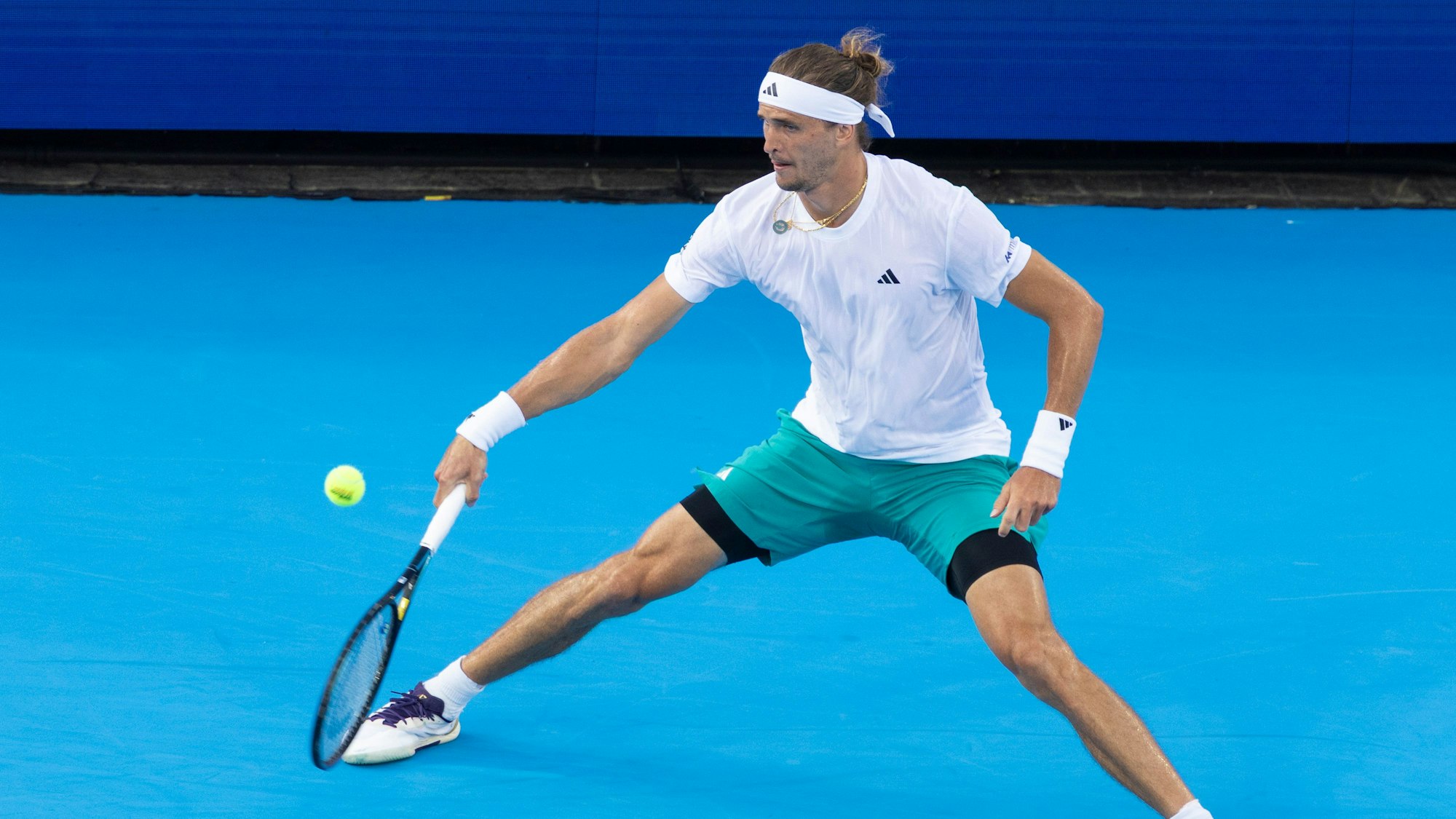 Zverev arbeitet nach Wimbledon-Schock mit mentaler Unterstützung und trainiert nun bei Toni Nadal für die US Open. (Archivbild)