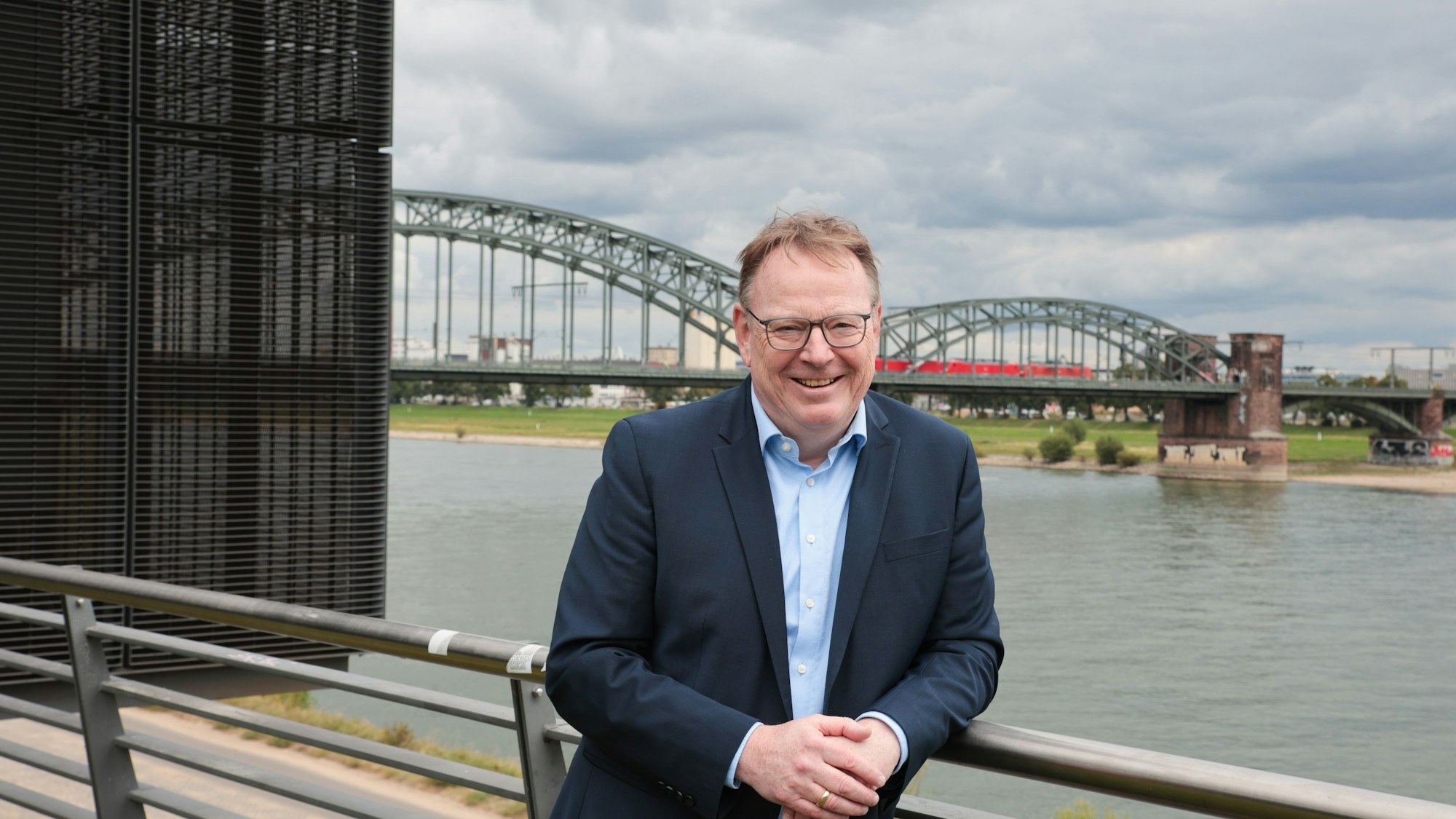 Torsten Burmester ist der neue OB von Köln. Ihn erwartet ein straffes Programm.