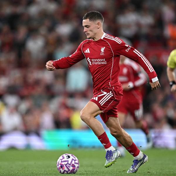 Florian Wirtz im Liverpool-Trikot.