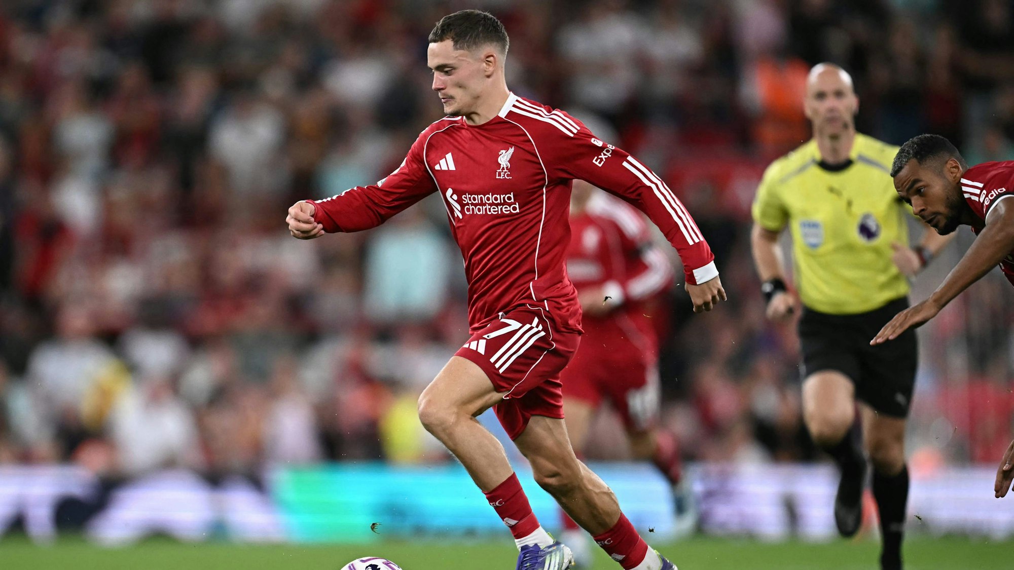 Florian Wirtz im Liverpool-Trikot.