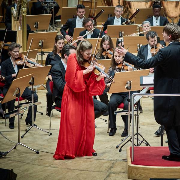 Fotoaufnahmen vom Eröffnungskonzert der neuen Spielzeit mit der neuen Intendantin Ewa Bogusz-Moore und mit dem Concertgebouworkest und Klaus Mäkelä udn Janine Jansen in Köln am 22.08.2025 in Köln