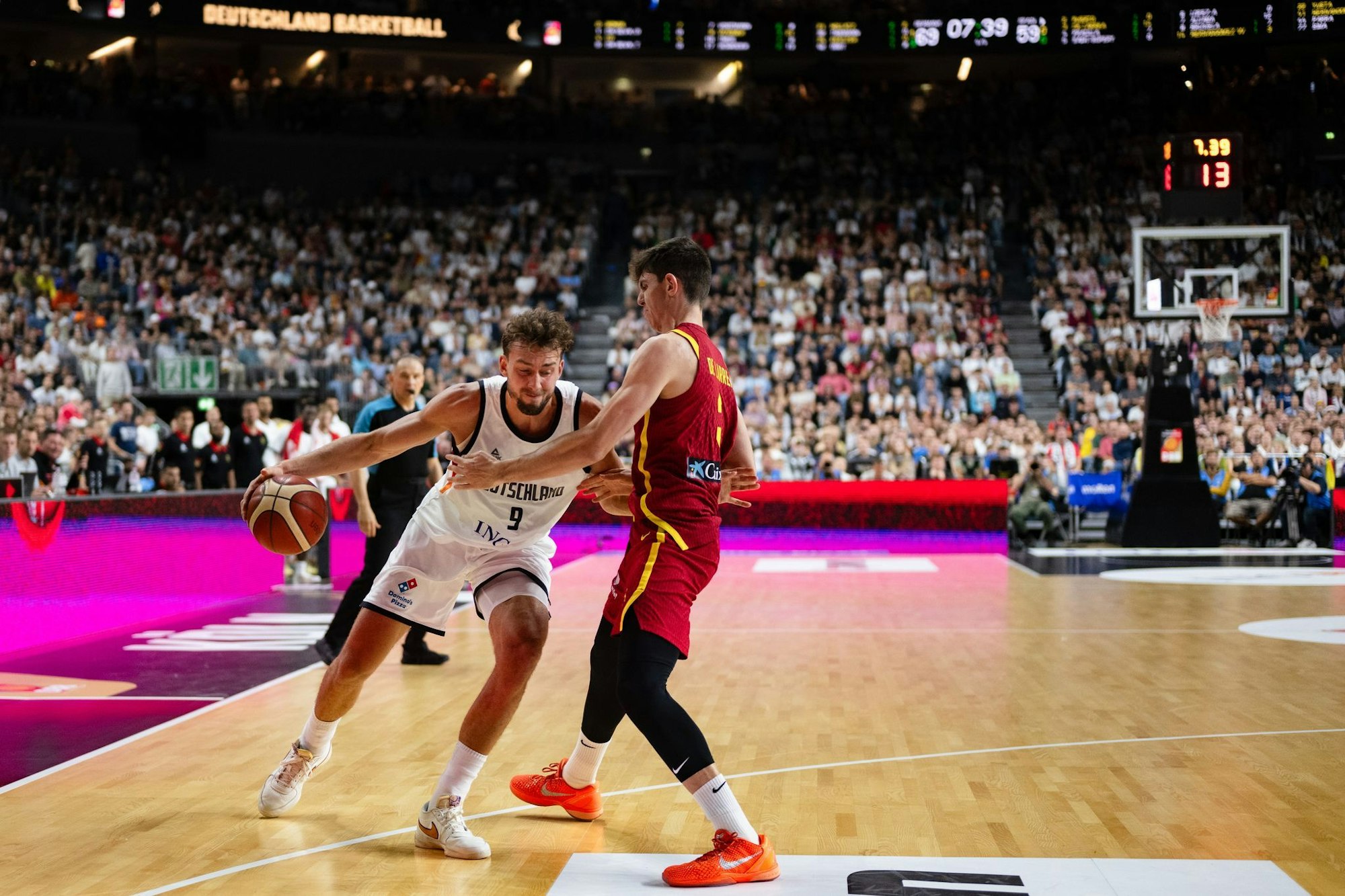 Franz Wagner spielte gegen Spanien herausragend.