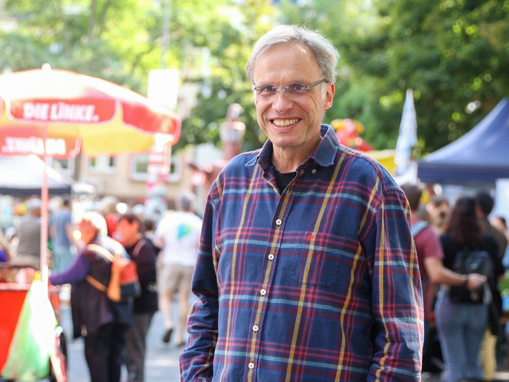 Heiner Kockerbeck ist der Kölner Spitzenkandidat für den Stadtrat der Linken für die Kommunalwahl 2025.