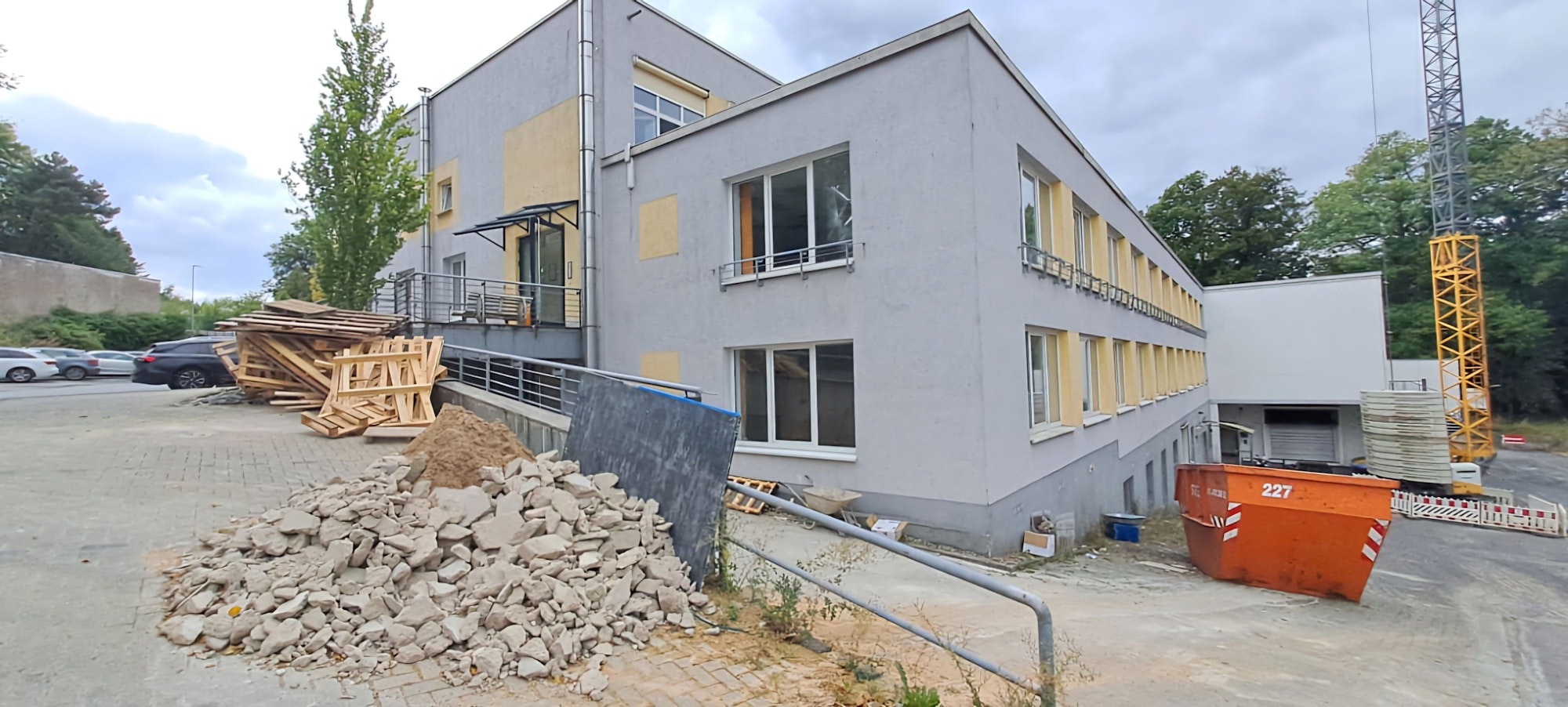Der Neubau der Förderschule in Wermelskirchen ist in Verzug geraten.