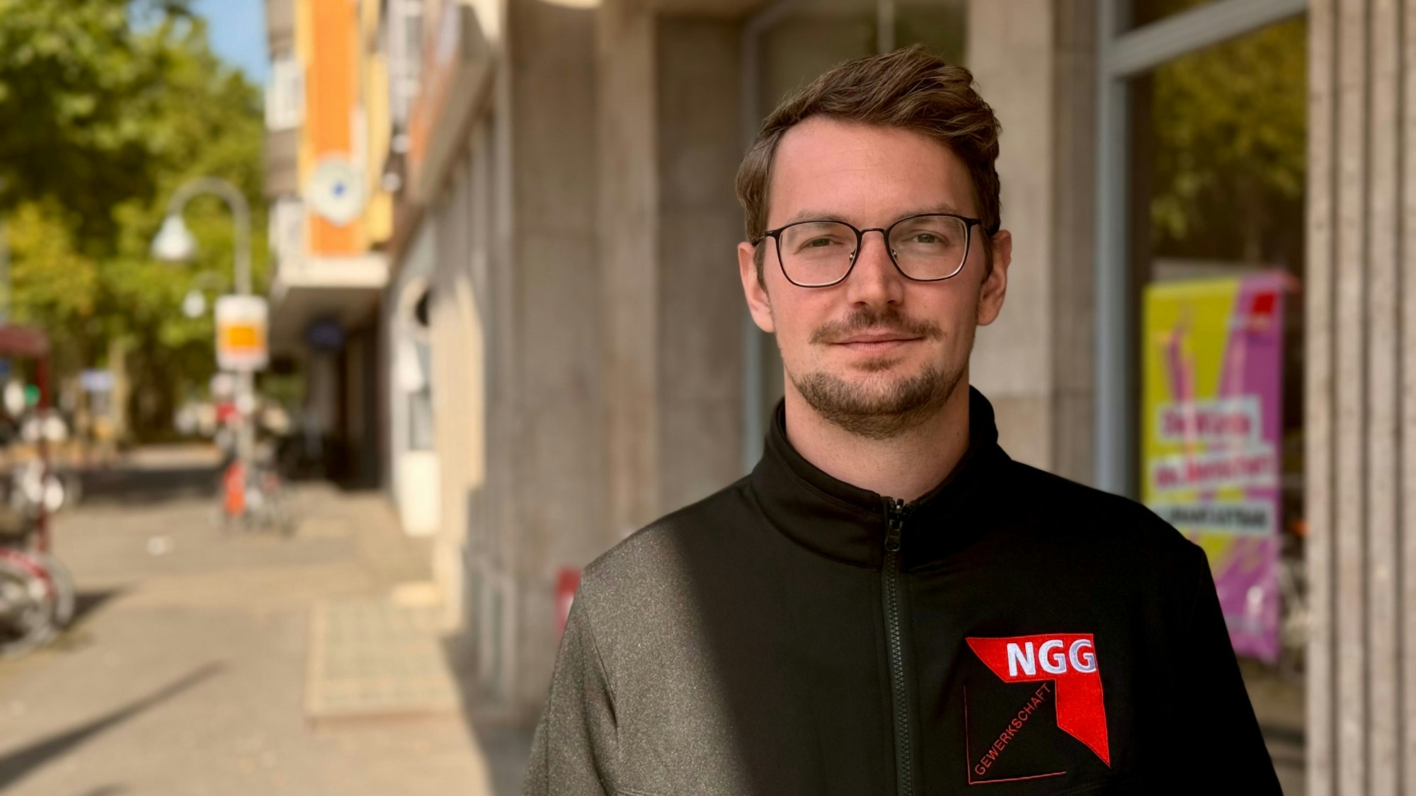 Marc Kissinger ist Geschäftsführer der Gewerkschaft Nahrung-Genuss-Gaststätten für die Region Köln.