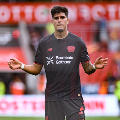 Leverkusens Piero Hincapie nach dem 1:2 gegen die TSG Hoffenheim