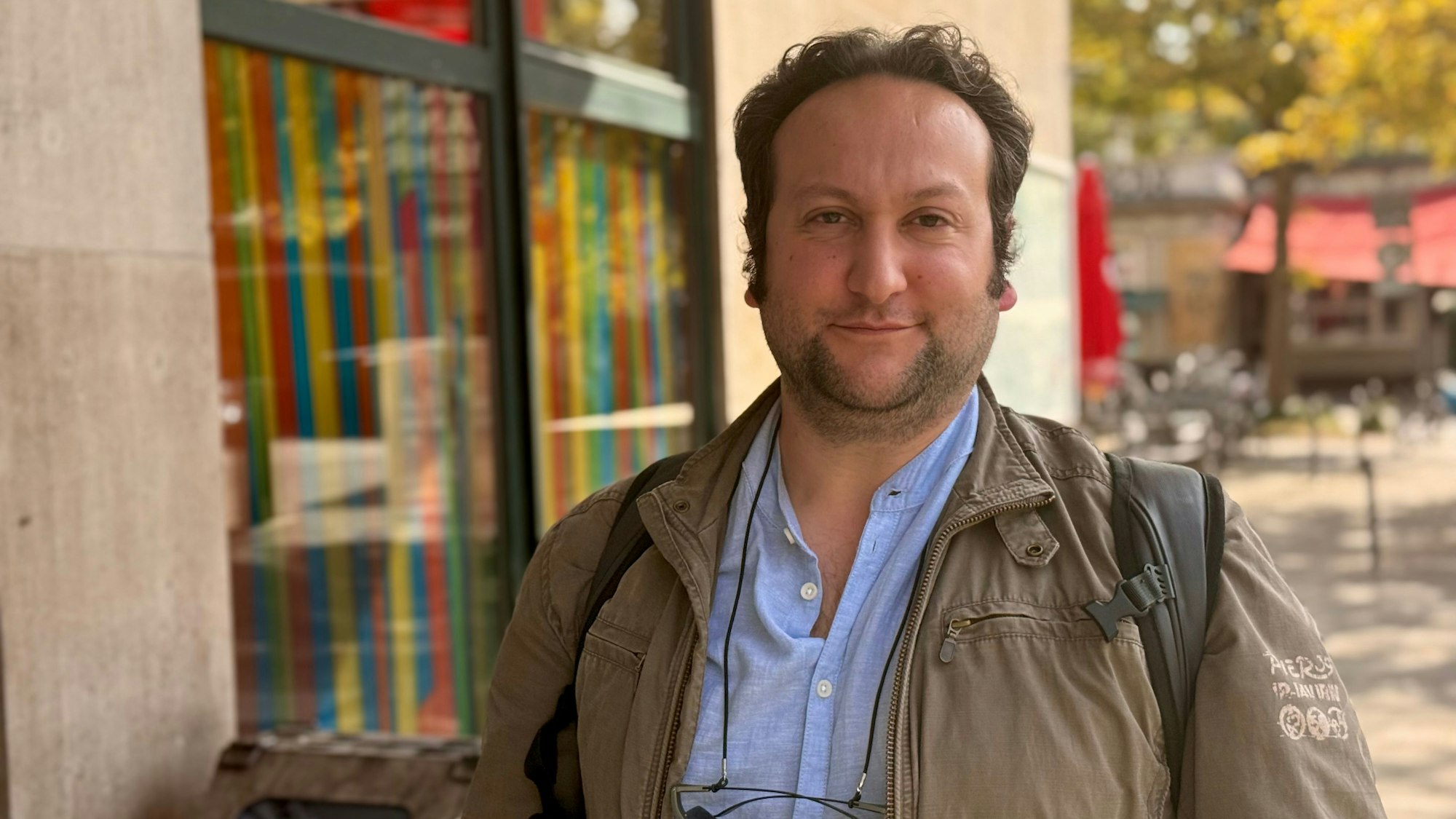 Der Kölner Semih Yalcin ist Gesamtbetreibsratsmitglied bei Lieferando.