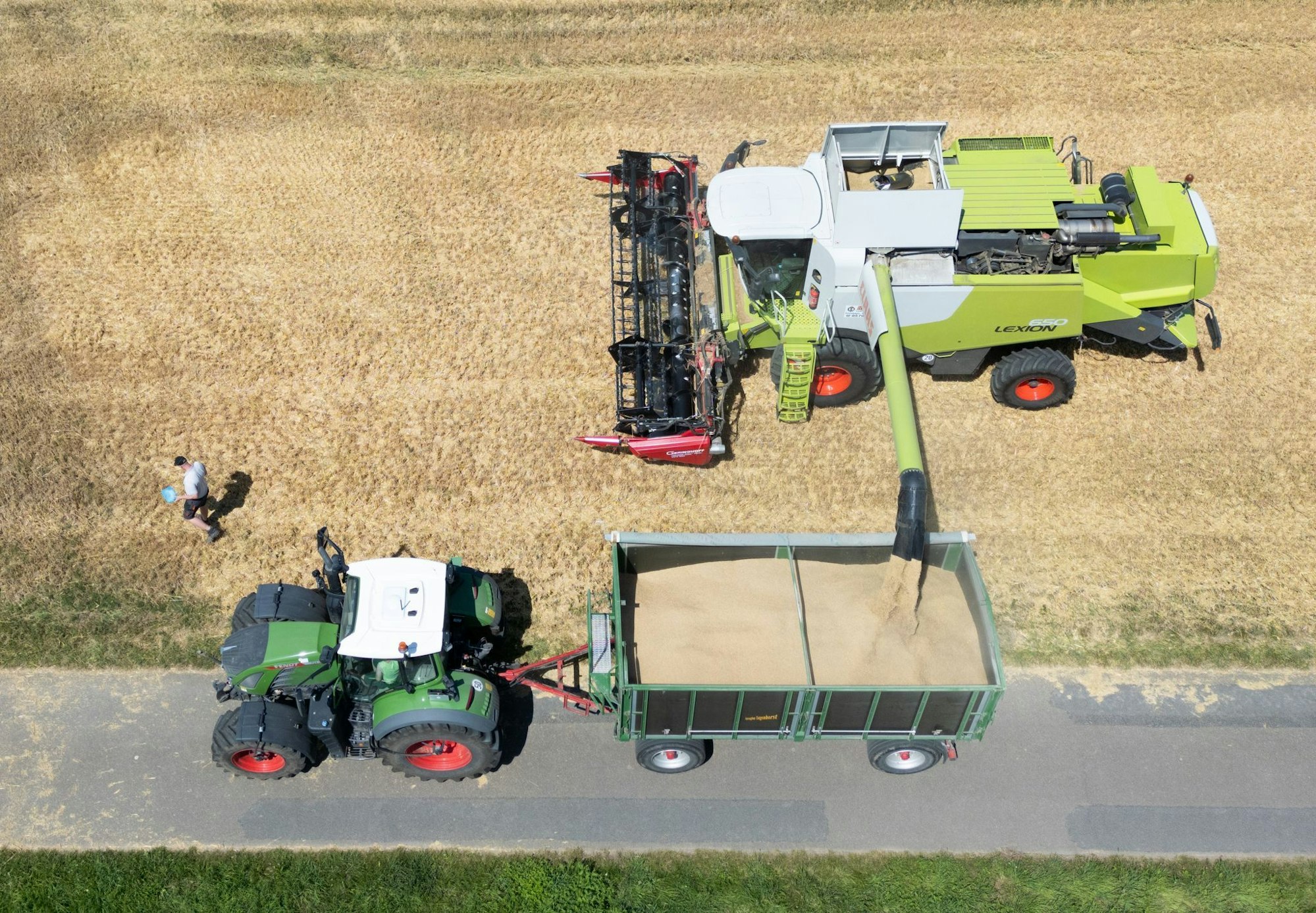 Die Landwirte in Nordrhein-Westfalen ziehen eine zufriedene Erntebilanz. Allerdings nur bei der Menge, nicht bei den Preisen. (Archivbild)