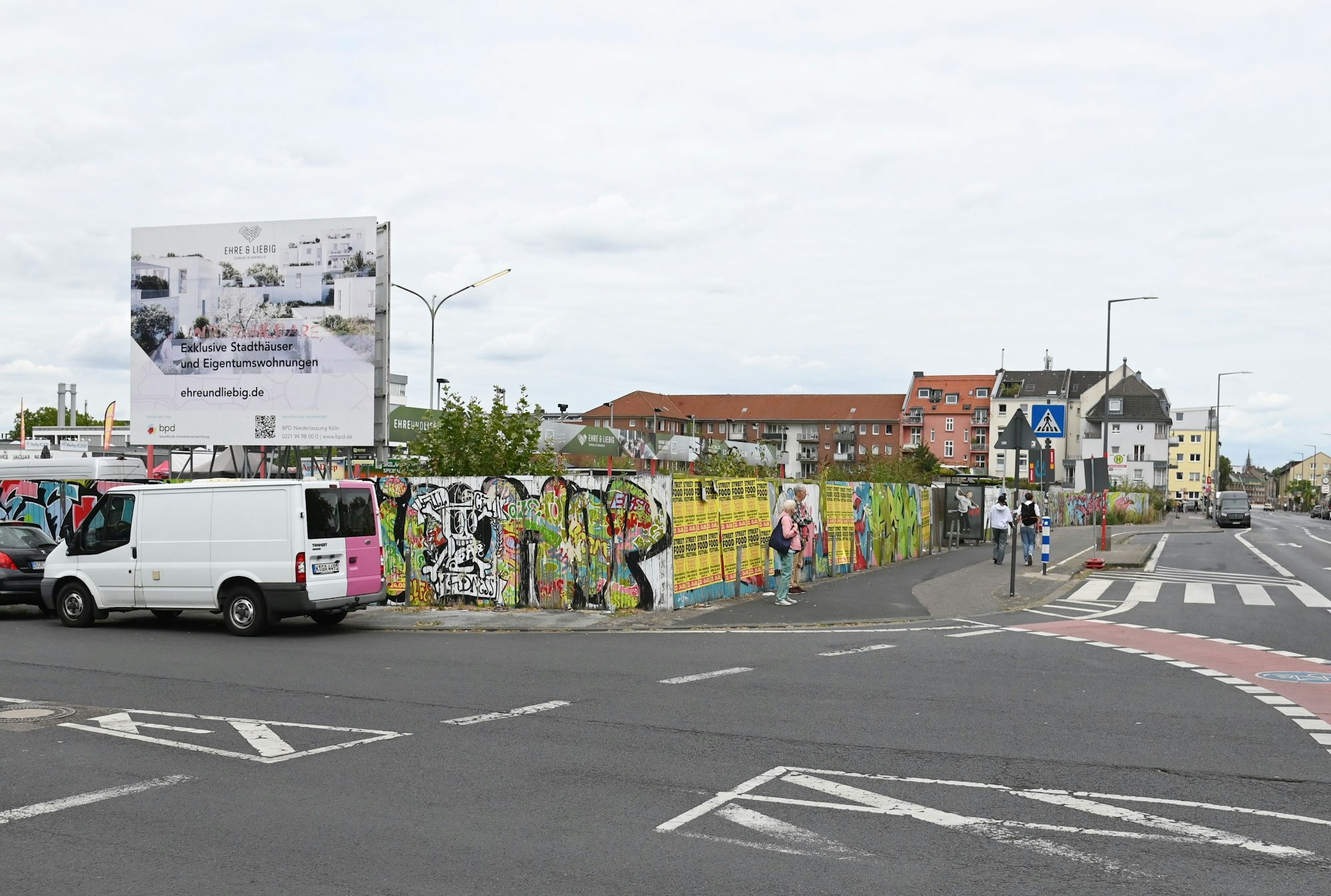 Das Liebig-Gelände in Ehrenfeld.