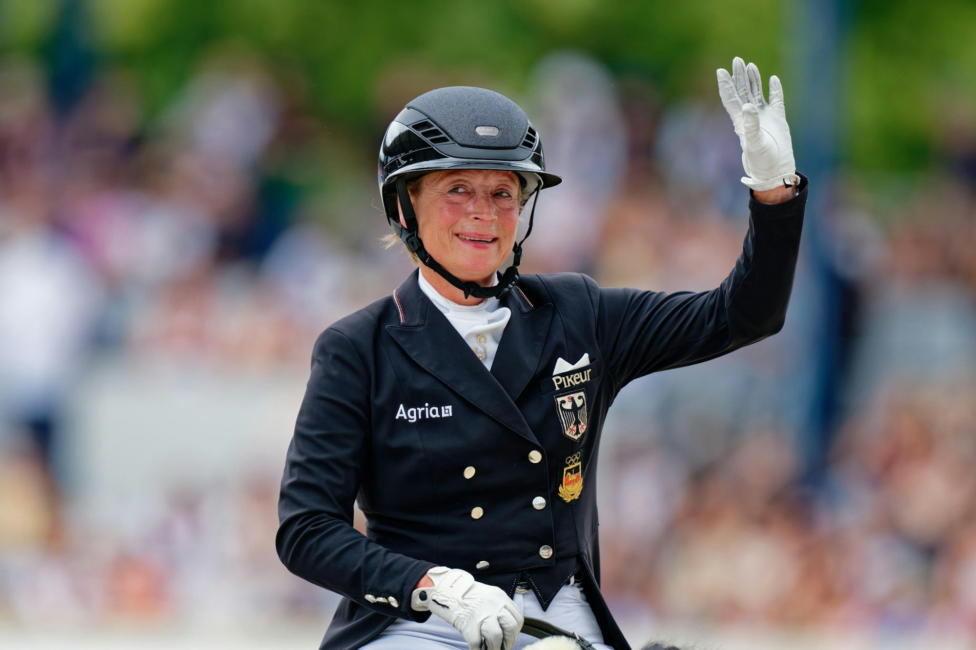 Isabell Werth will mit dem deutschen Team bei der EM eine Medaille gewinnen.