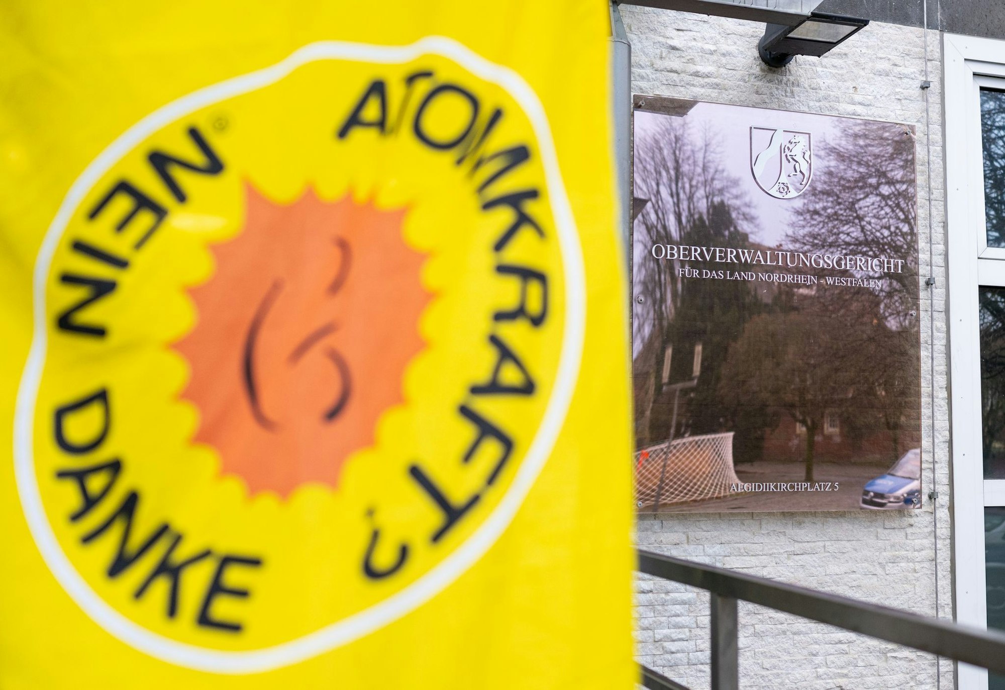 Die Lagerung von Atommüll in Ahaus war auch schon ein Fall für das Oberverwaltungsgericht NRW in Münster. (Archivbild)