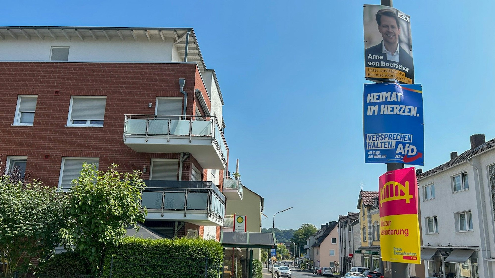 Grüne und SPD sind im Kommunalwahlkampf wegen der Zusammenarbeit mit der AfD in Streit geraten.