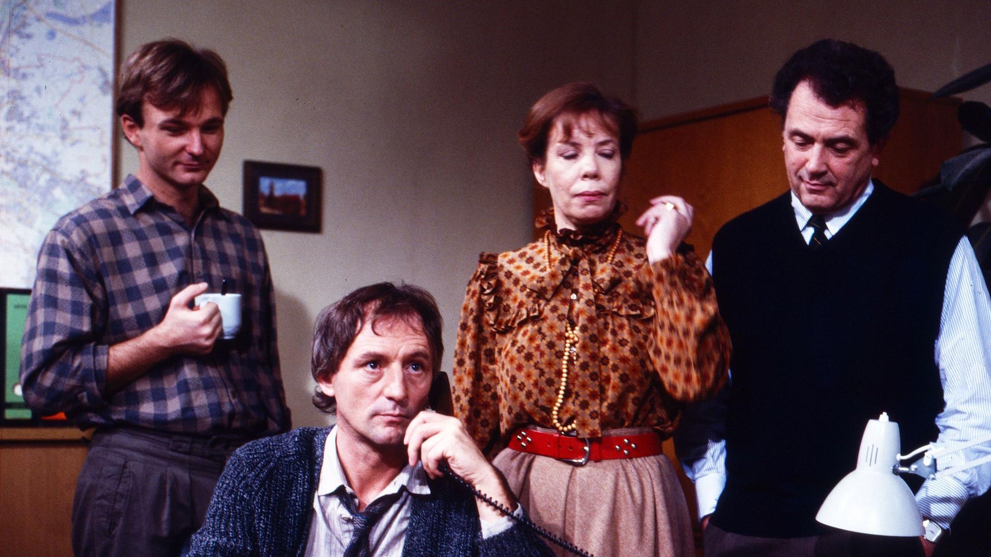 Günther Maria Halmer in einer Szene vom „Tatort“.