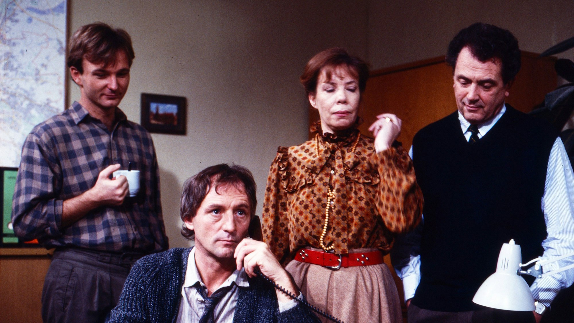 Günther Maria Halmer in einer Szene vom „Tatort“.