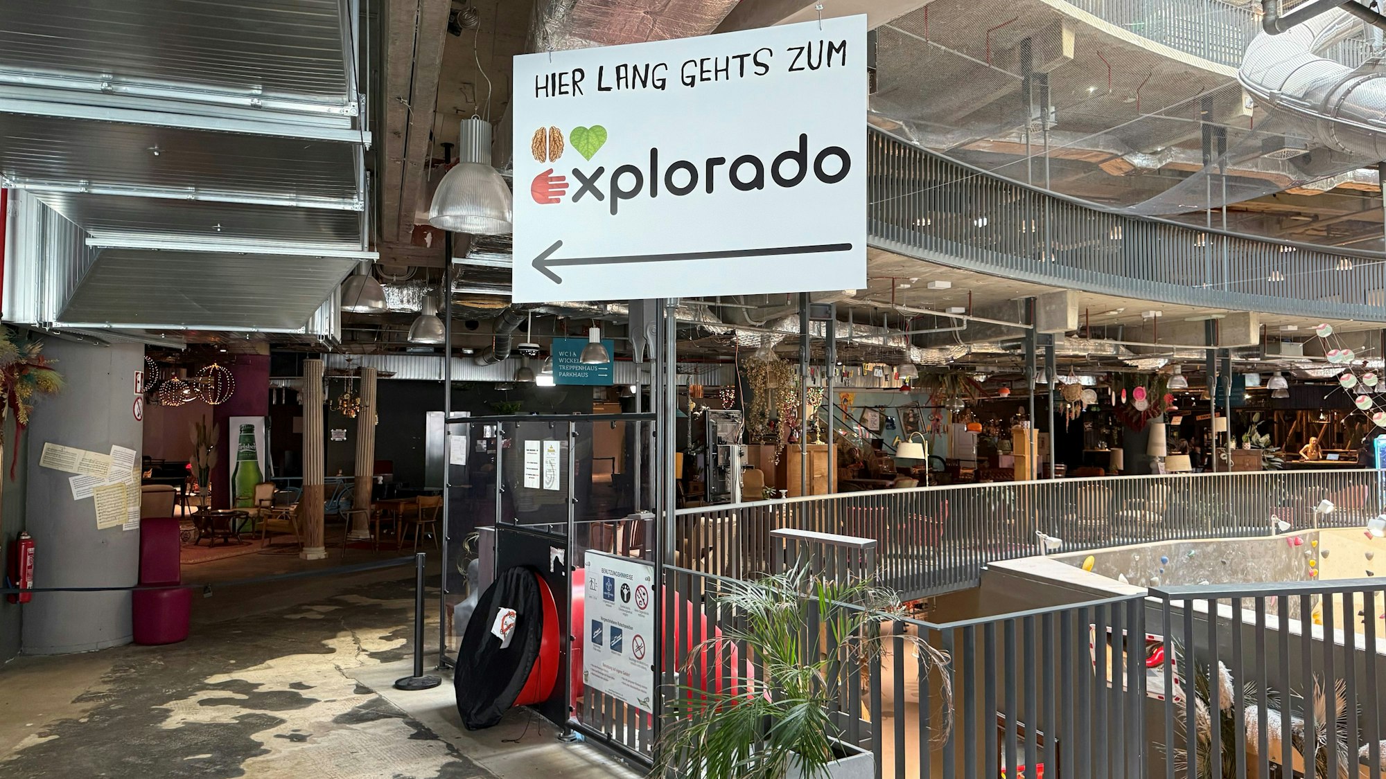 Explorado war einer der Ankermieter im Freizeitzentrum Happy Franky und hatte im Sommer 2025 den Vertrag mit dem damaligen Betreiber aufgekündigt.