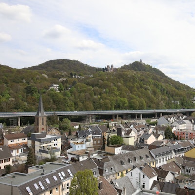 Ansicht der Altstadt von Königswinter