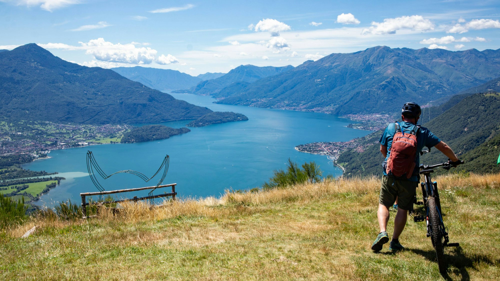 Landschaft des Comer Sees