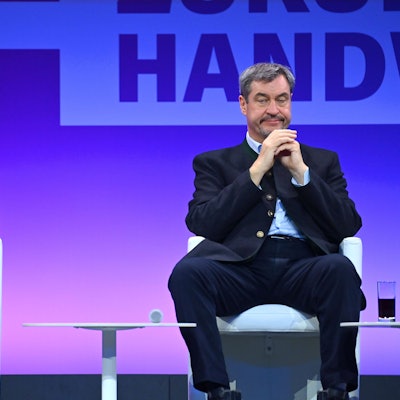 Sind sich nicht grün: Markus Söder und Robert Habeck bei einem TV-Auftritt.
