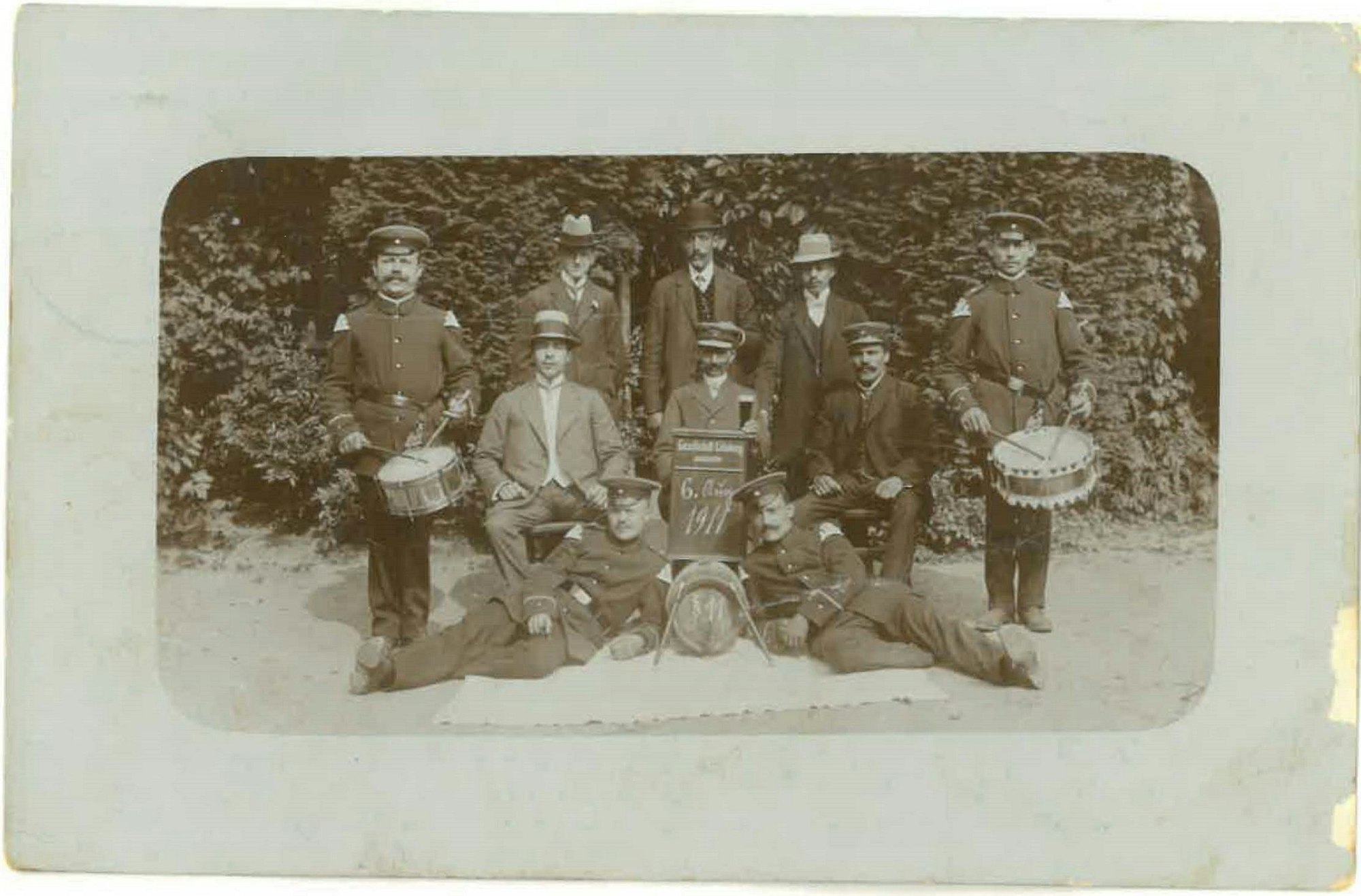 So hat die Gesellschaft Erholung am 26. August 1911 angefangen.