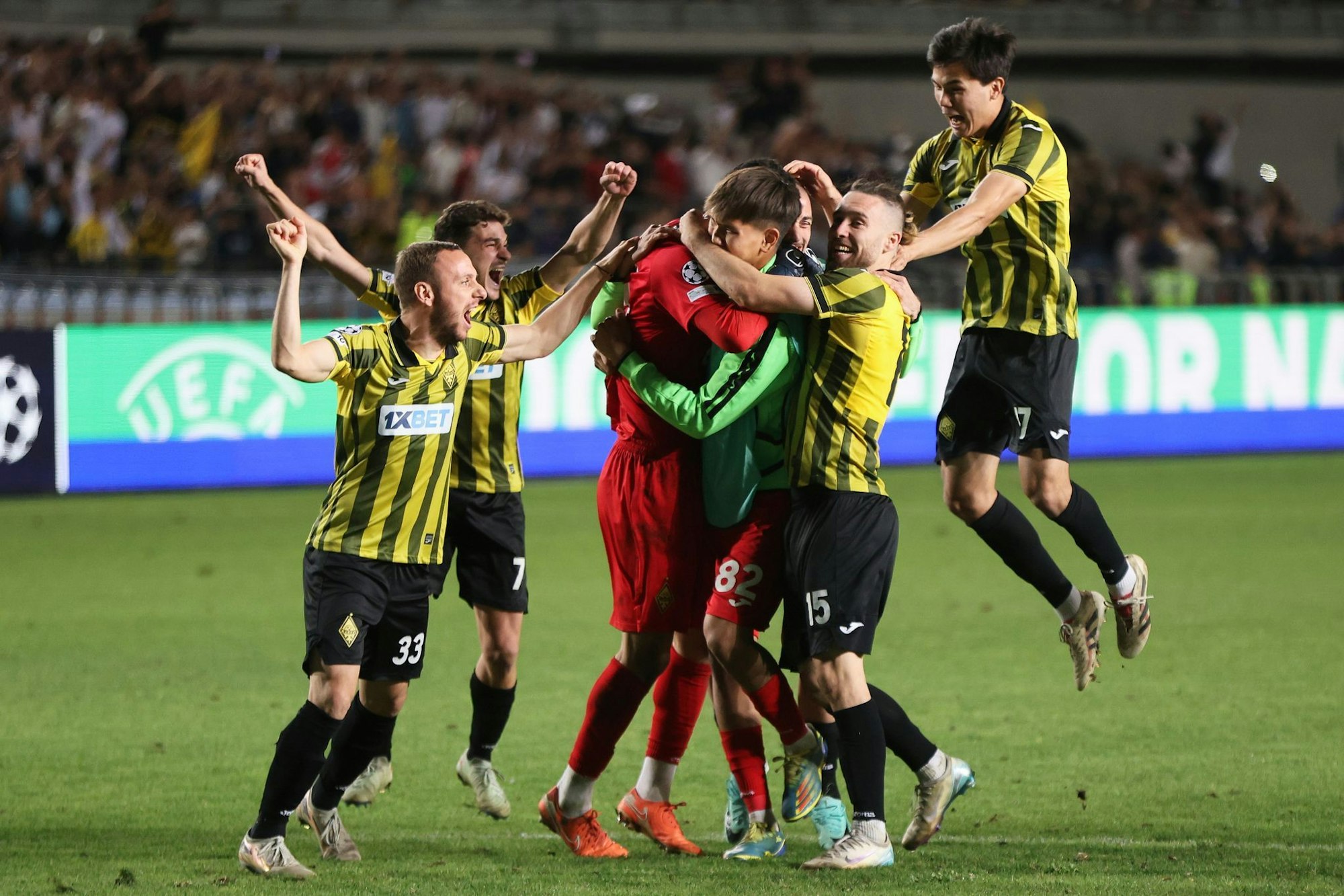 Der Club aus Kasachstan spielt zum ersten Mal in der Champions League.