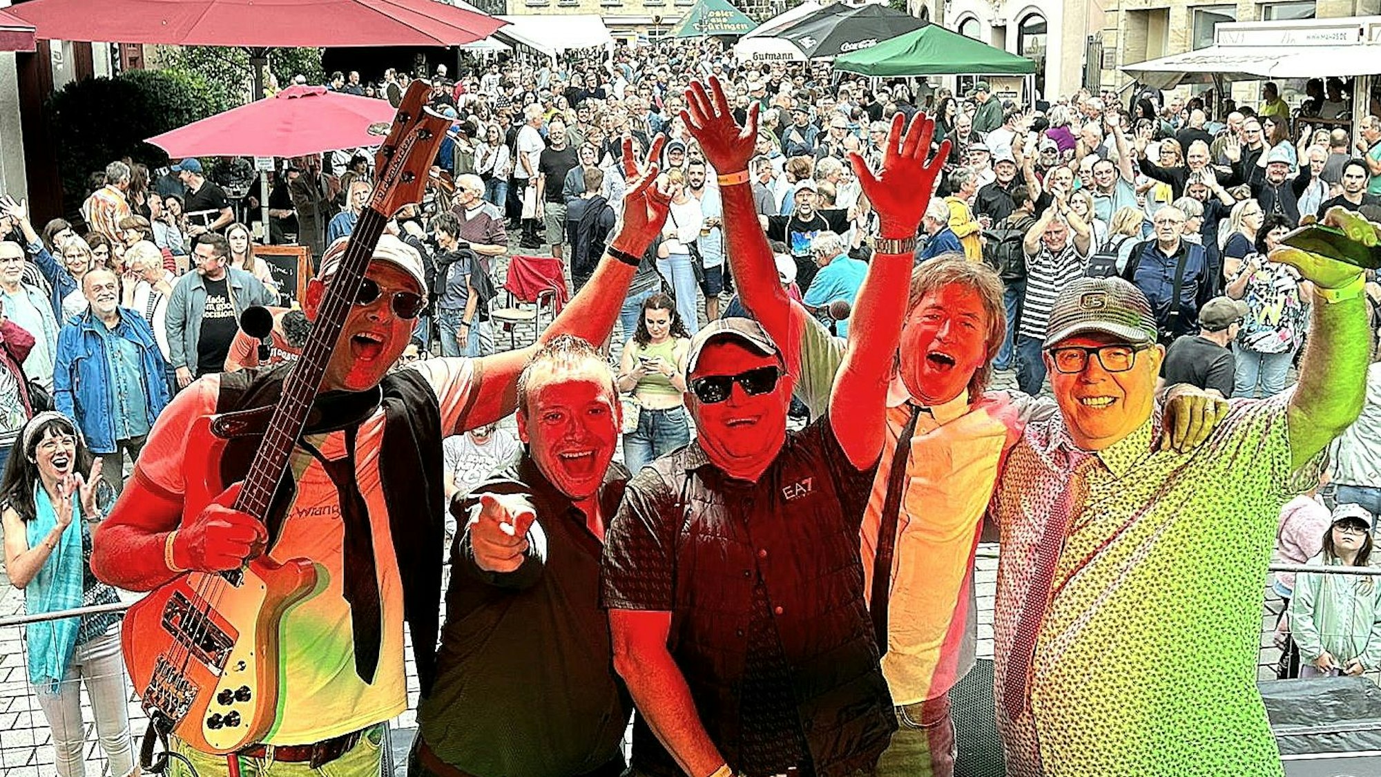 Mr. Pleasant, hier bei einem Auftritt in Fürth, spielen im Gaffel am Dom.