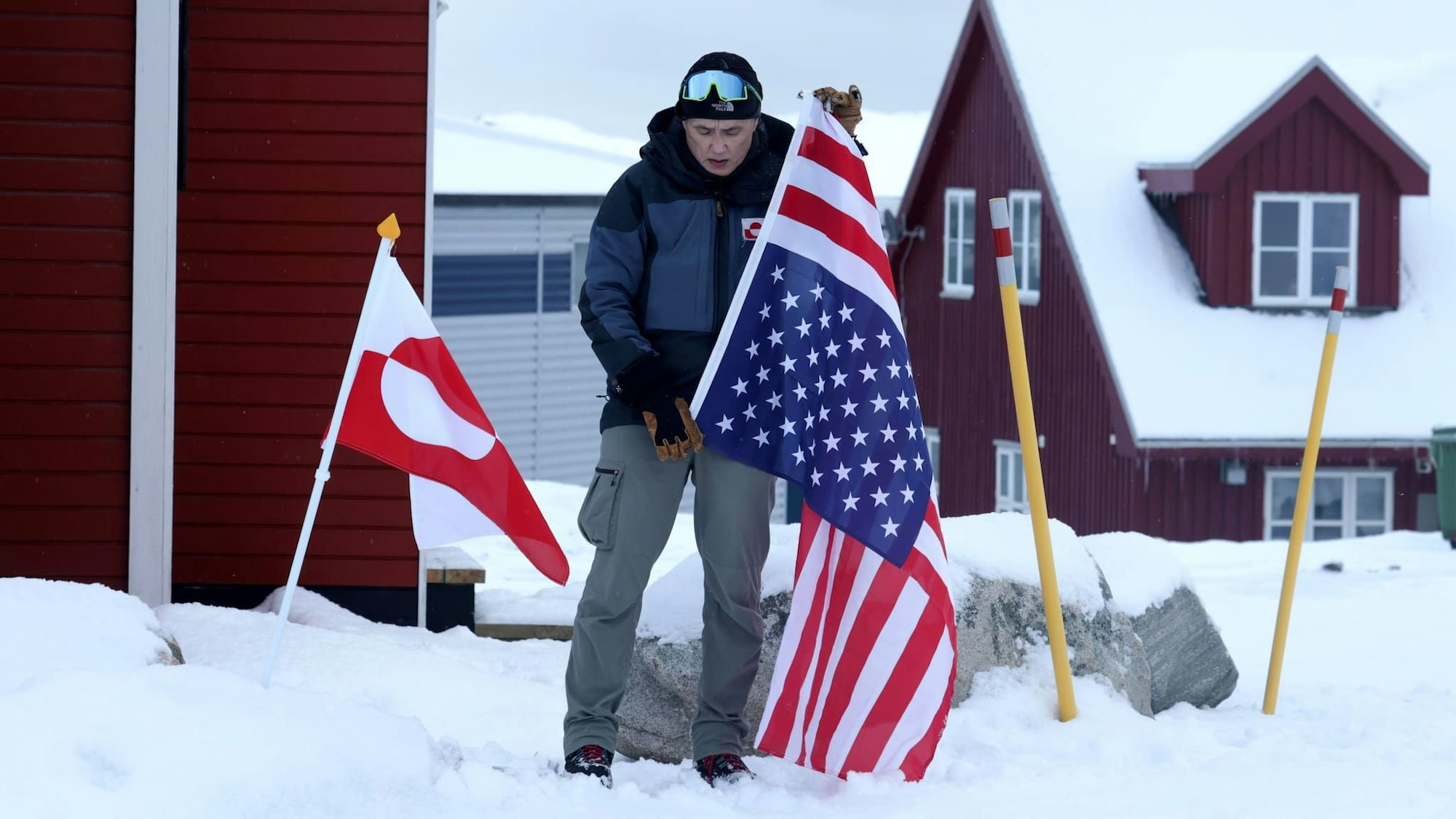Trumps Umfeld macht in Grönland gezielt Stimmung gegen Dänemark: Nach einem Medienbericht wurde am Mittwoch der US-Geschäftsträger ins Kopenhagener Außenministerium einbestellt. (Symbolfoto aus Nuuk).
