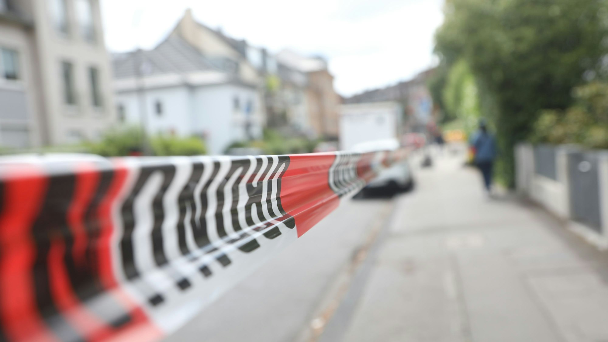 Der Fundort der Weltkriegsbombe in Lindenthal am Lindenhof.