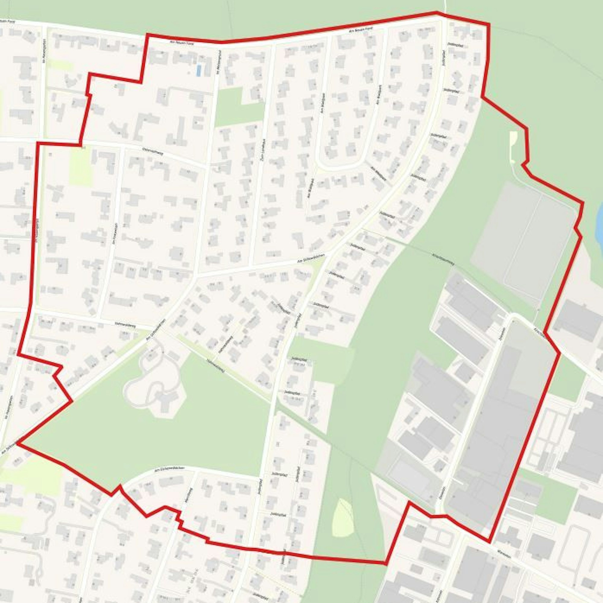 In diesem Bereich in Hahnwald wurde der Blindgänger gefunden.