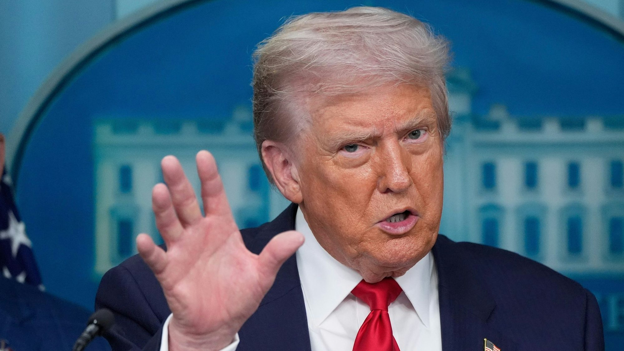 Sein Zollpaket brachte die Börsen zum Einsturz: US-Präsident Donald Trump.