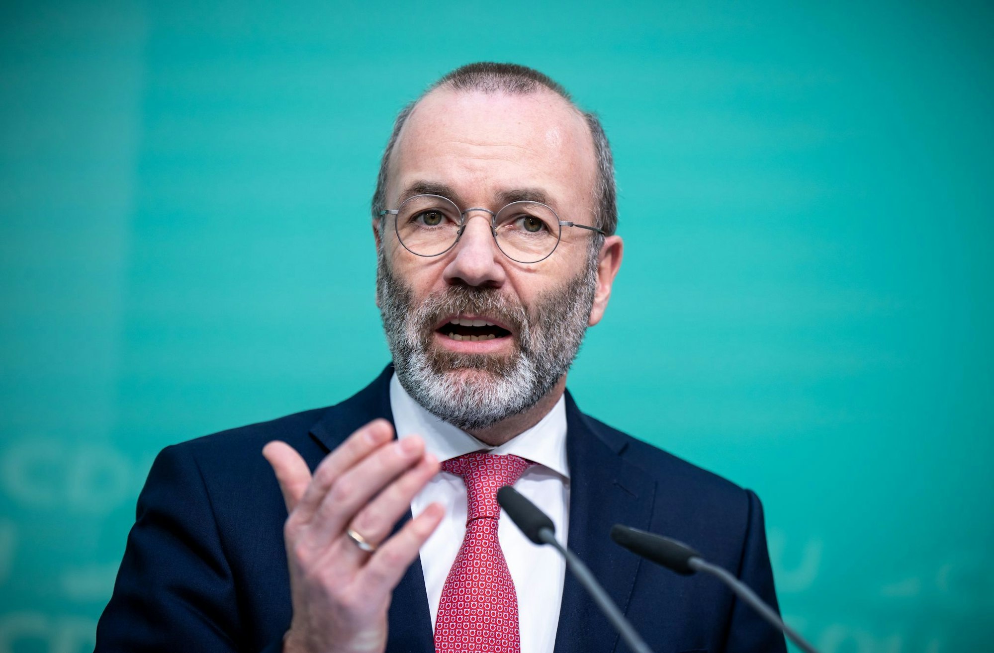 «Schmerzhaft, aber richtig:» EVP-Chef Manfred Weber verteidigt den Zoll-Kompromiss