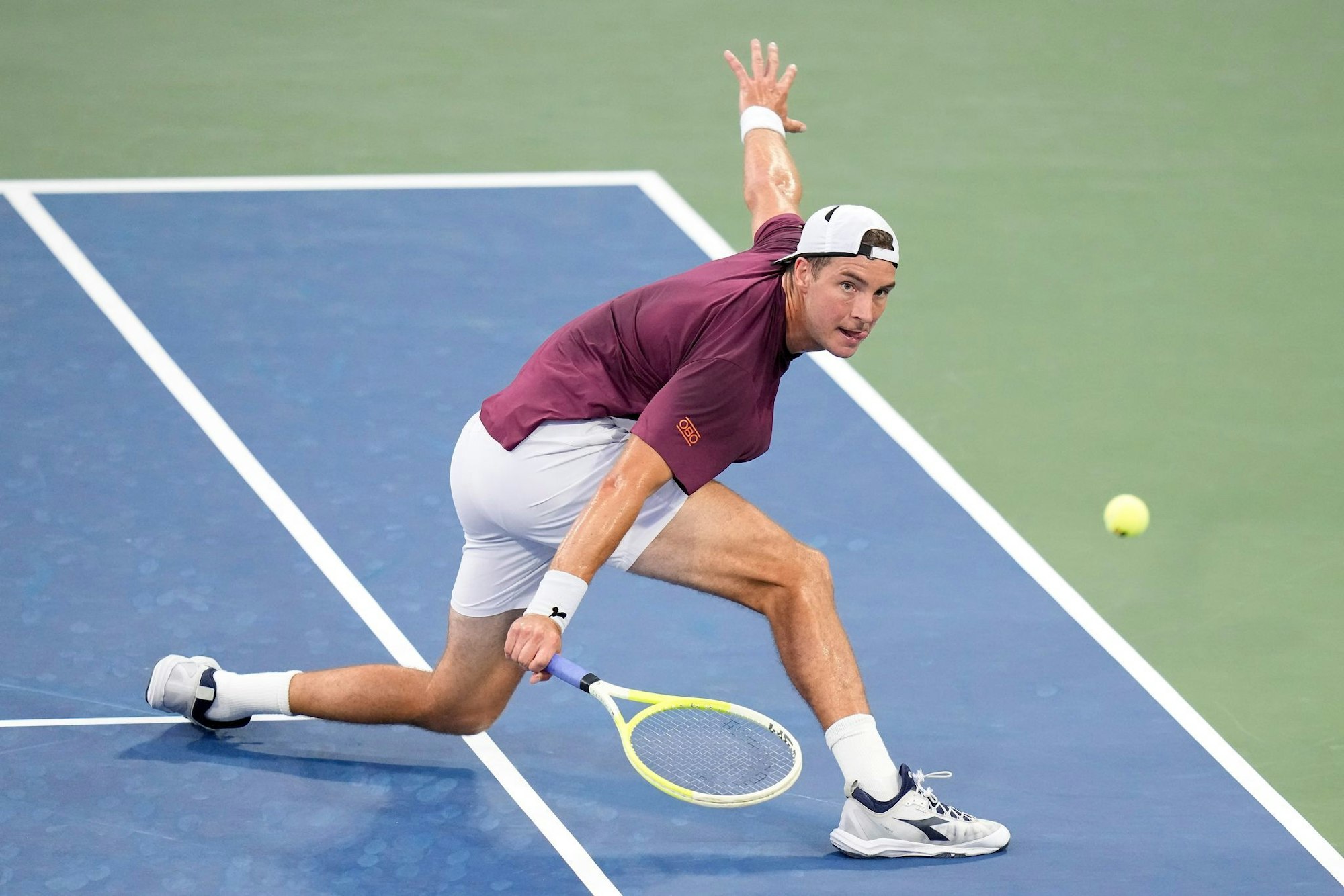 Jan-Lennard Struff spielt am Freitag in New York um den Achtelfinaleinzug.