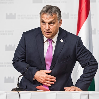 Das Bild zeigt Ungarns Ministerpräsident Victor Orban. Foto: picture alliance/dpa