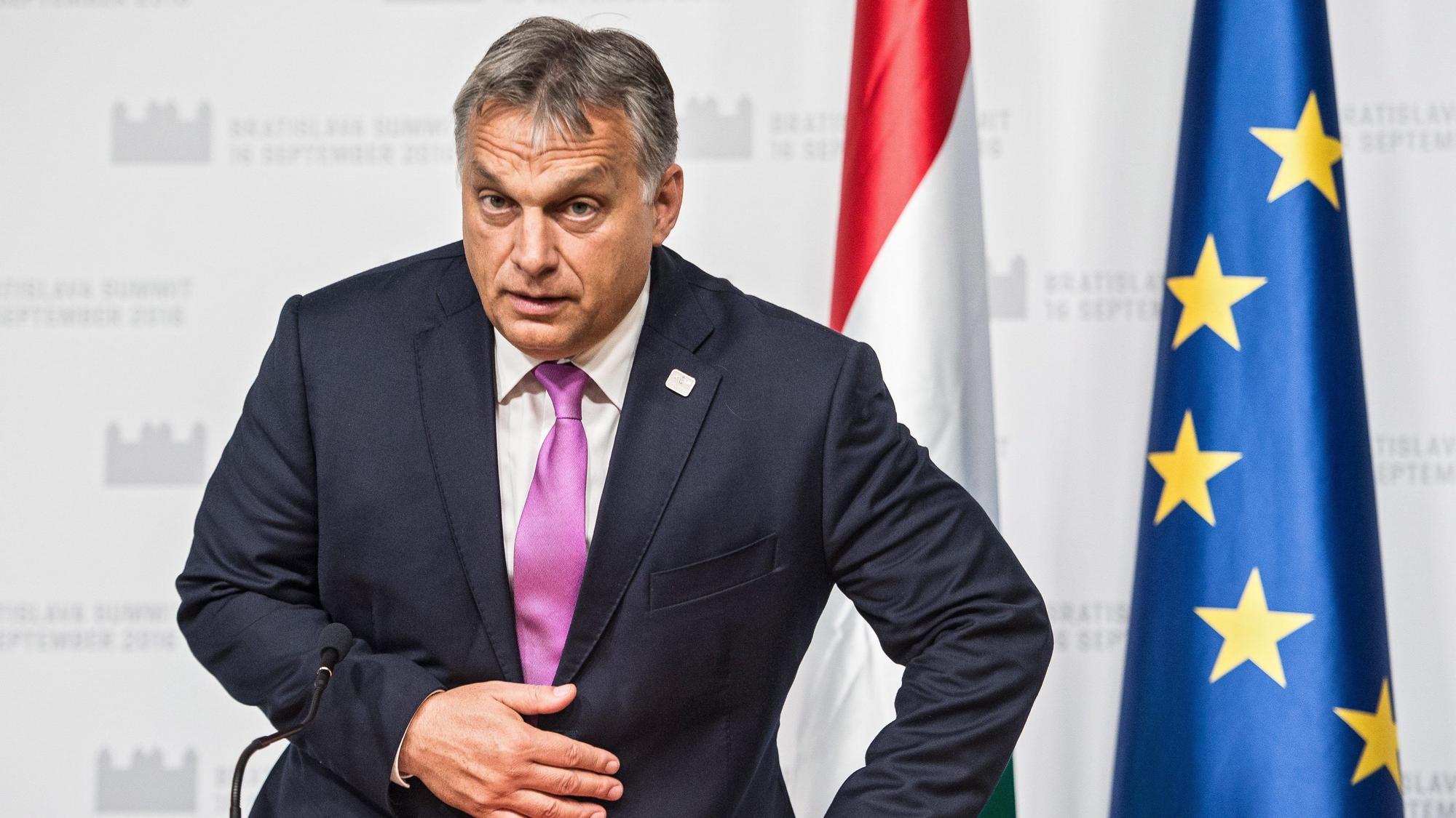Das Bild zeigt Ungarns Ministerpräsident Victor Orban. Foto: picture alliance/dpa