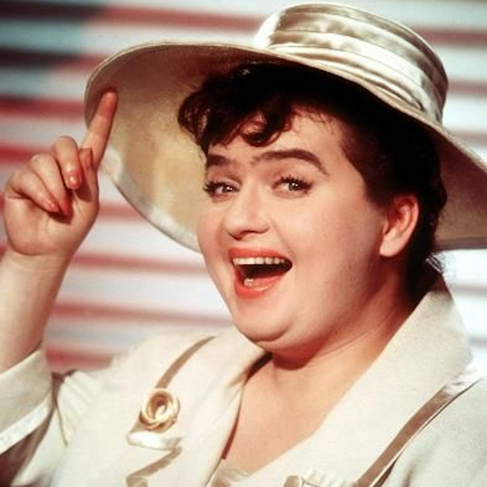 Undatierte Aufnahme der deutschen Schauspielerin und Sängerin Trude Herr.