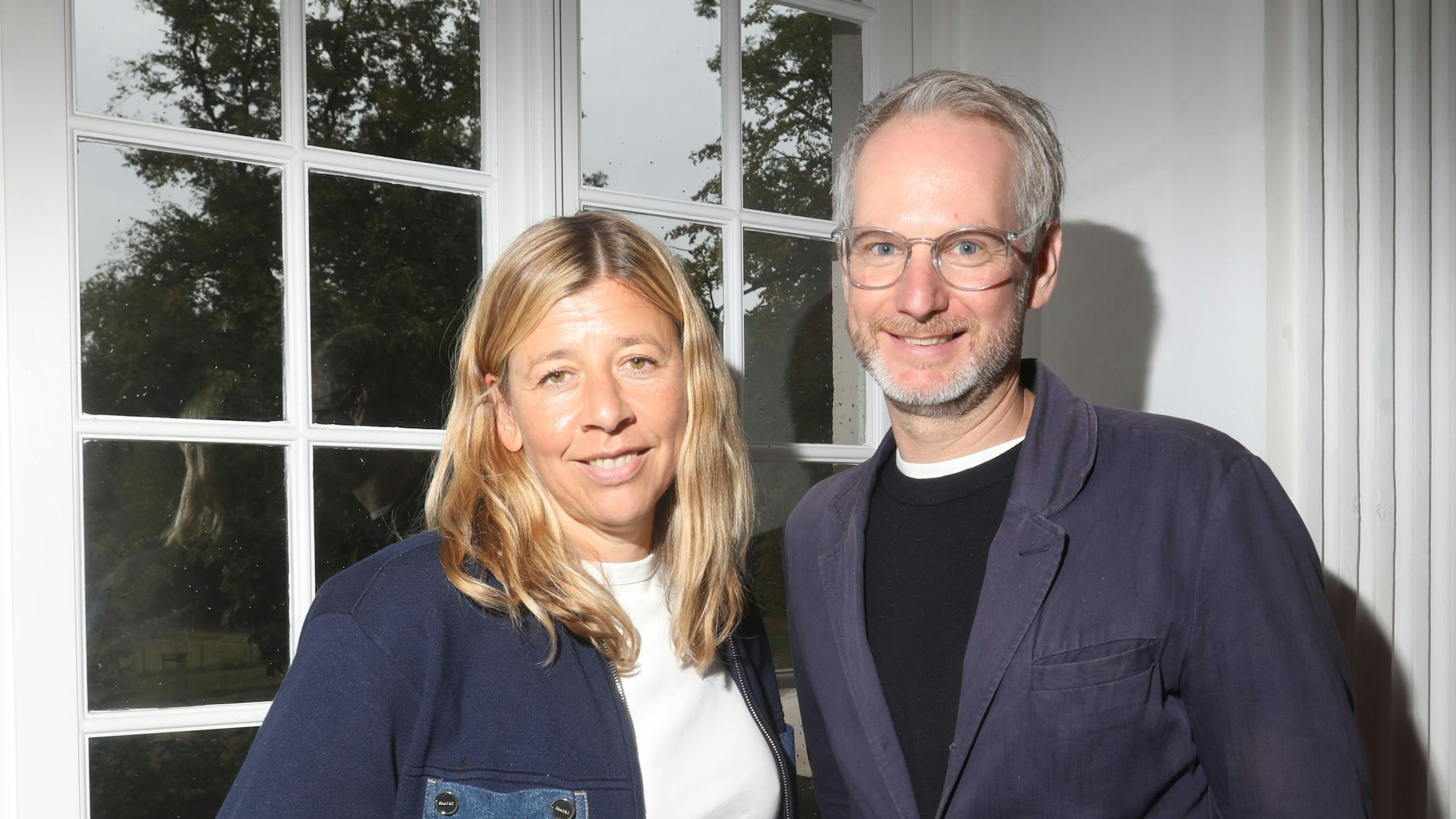 Jury-Mitglieder Eva Holtmann (BBC Studios Germany) und Henning Kamm (Real Film Berlin)