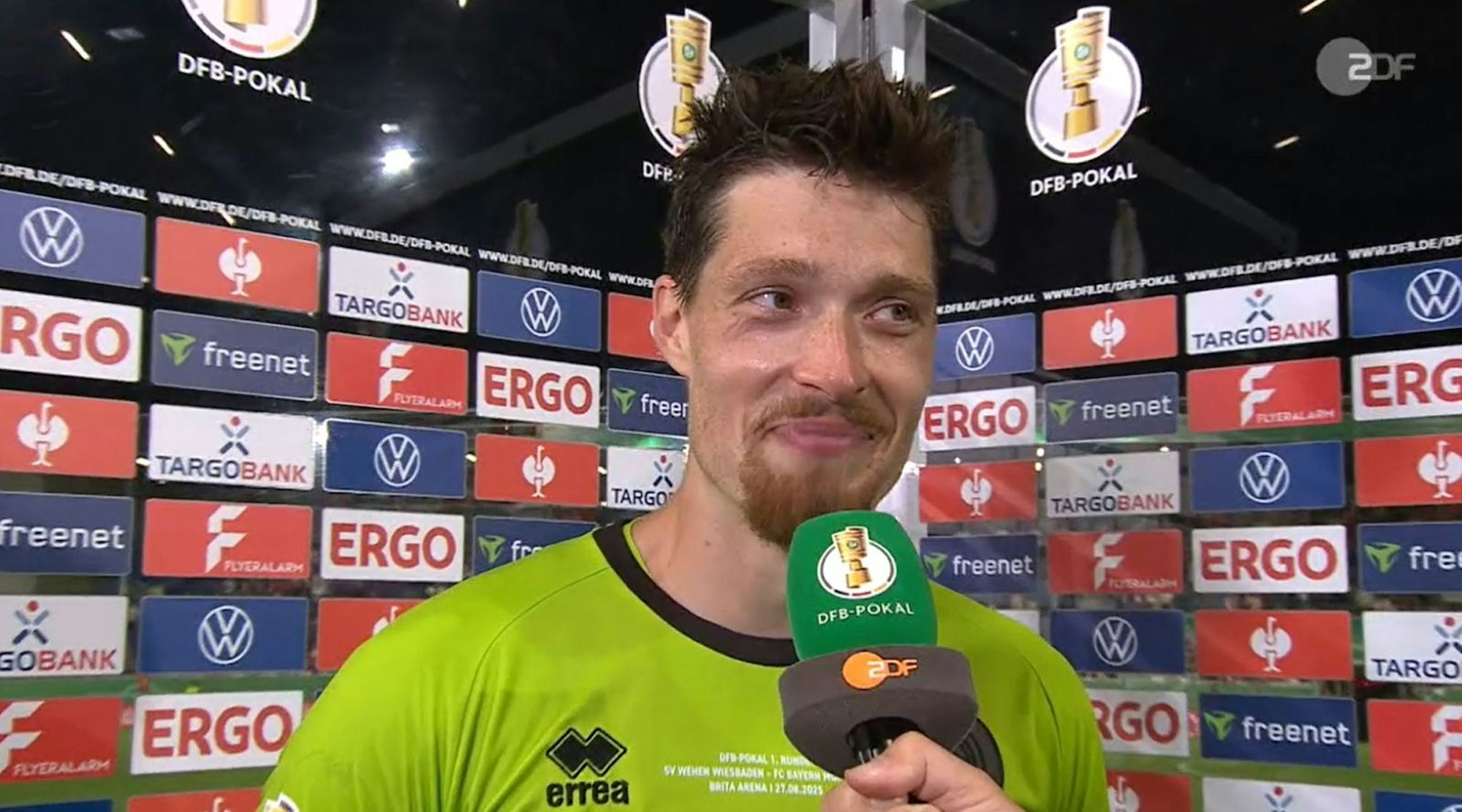 Wahnsinnstorhüter: Florian Stritzel. (Bild: ZDF)