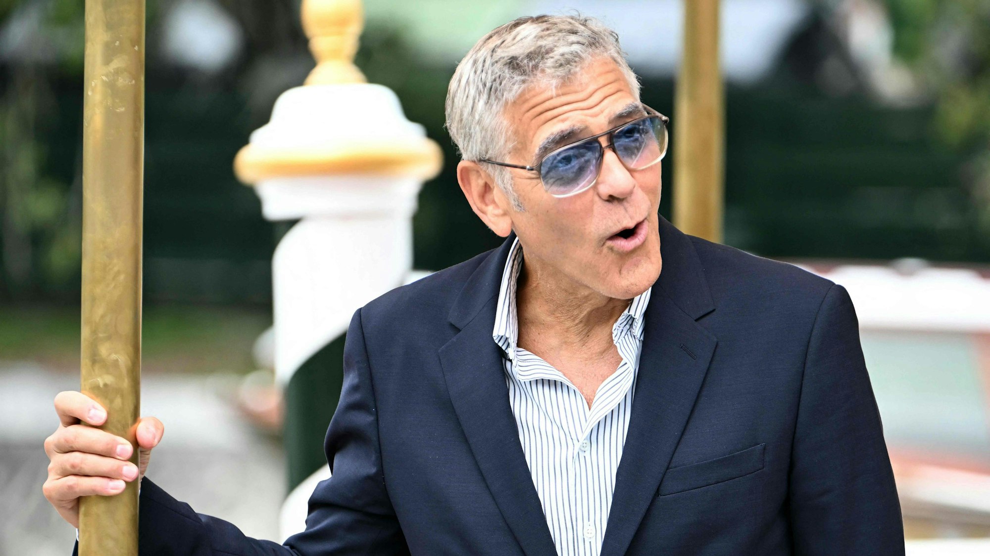 George Clooney ist leicht angeschlagen.