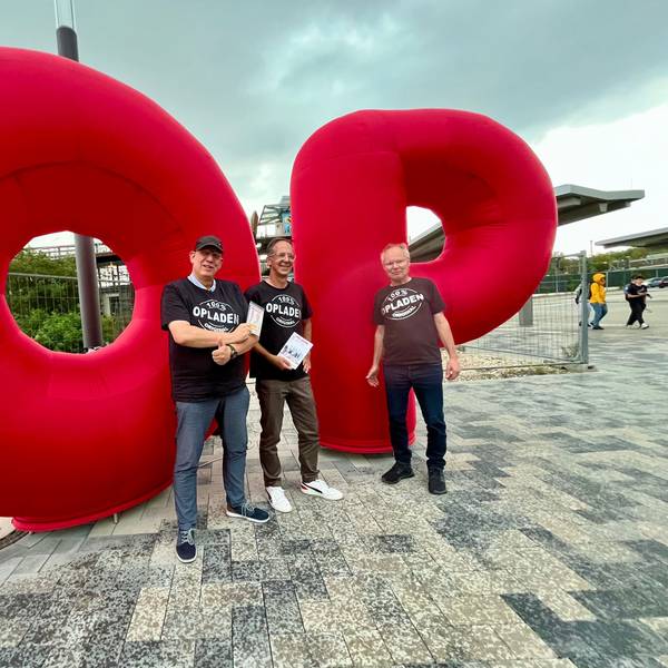 Stephan Adams, Olivier Faber und Markus Pott von Opladen Plus