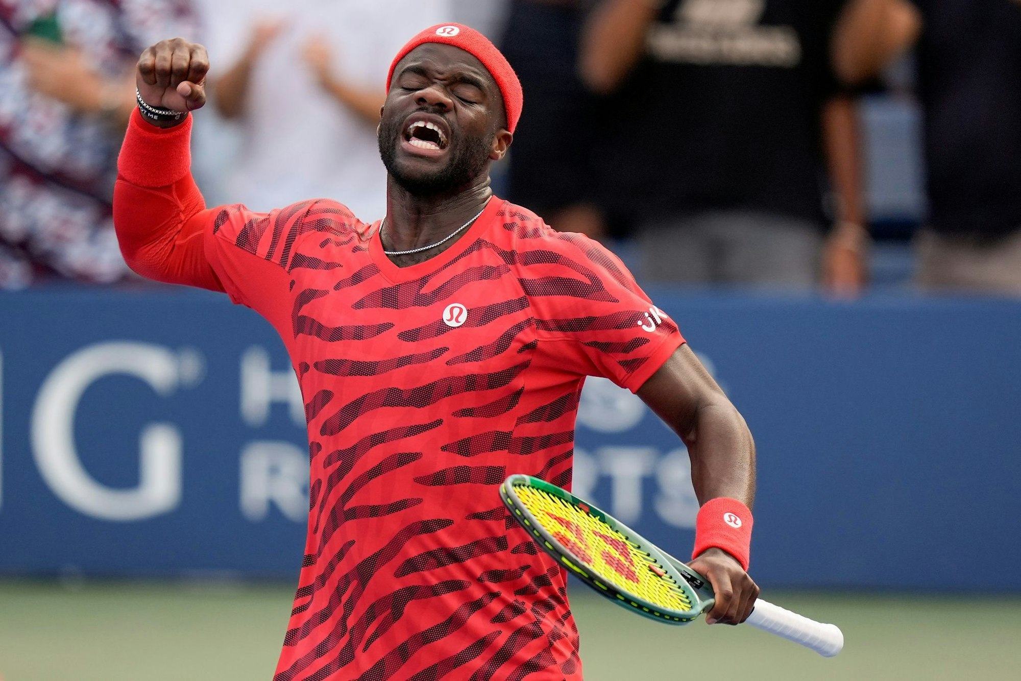 Frances Tiafoe reißt oft das Publikum mit.