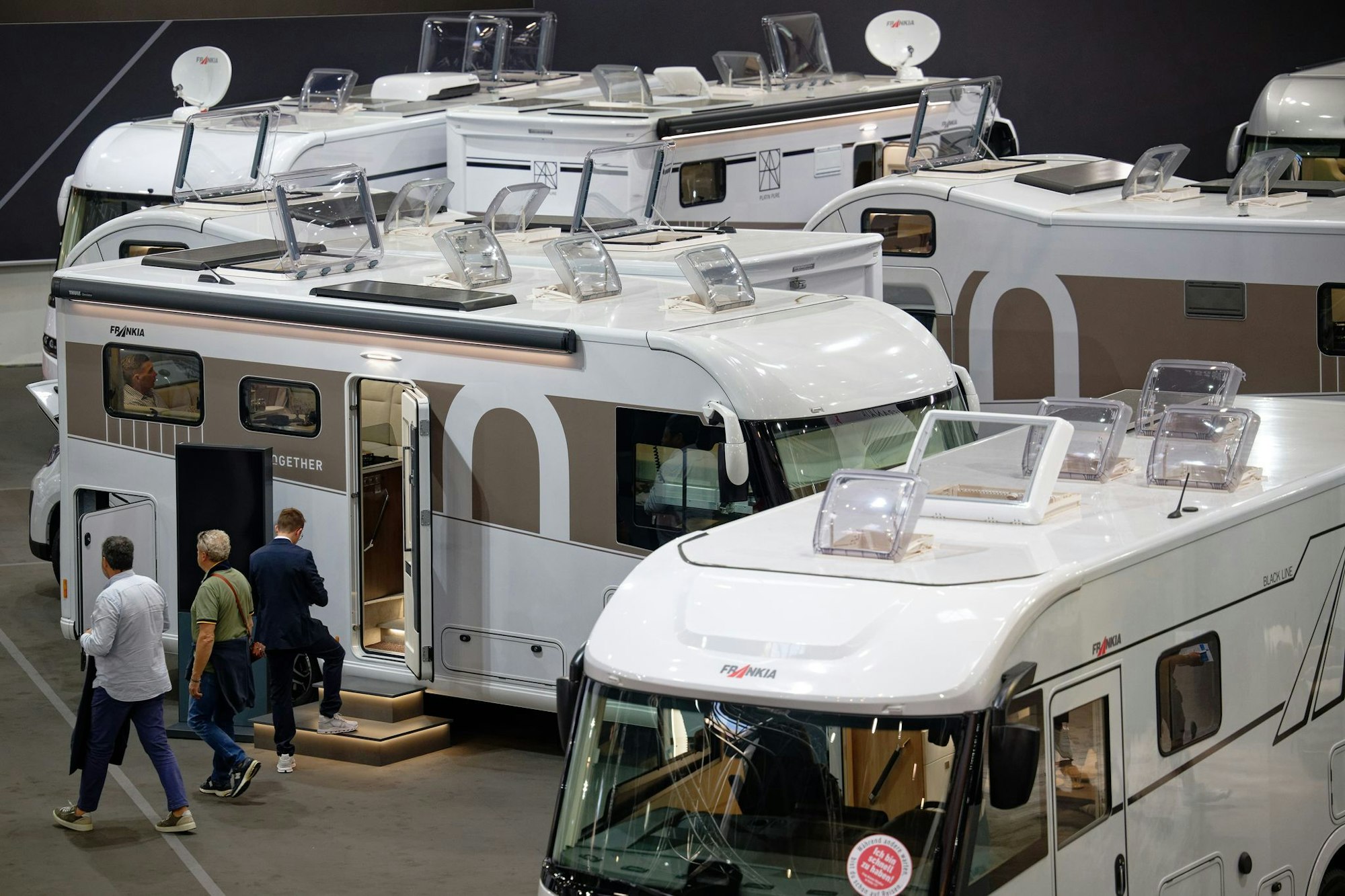 Im vergangenen Jahr besuchten rund 250.000 Menschen die Camping-Messe Caravan Salon in Düsseldorf.